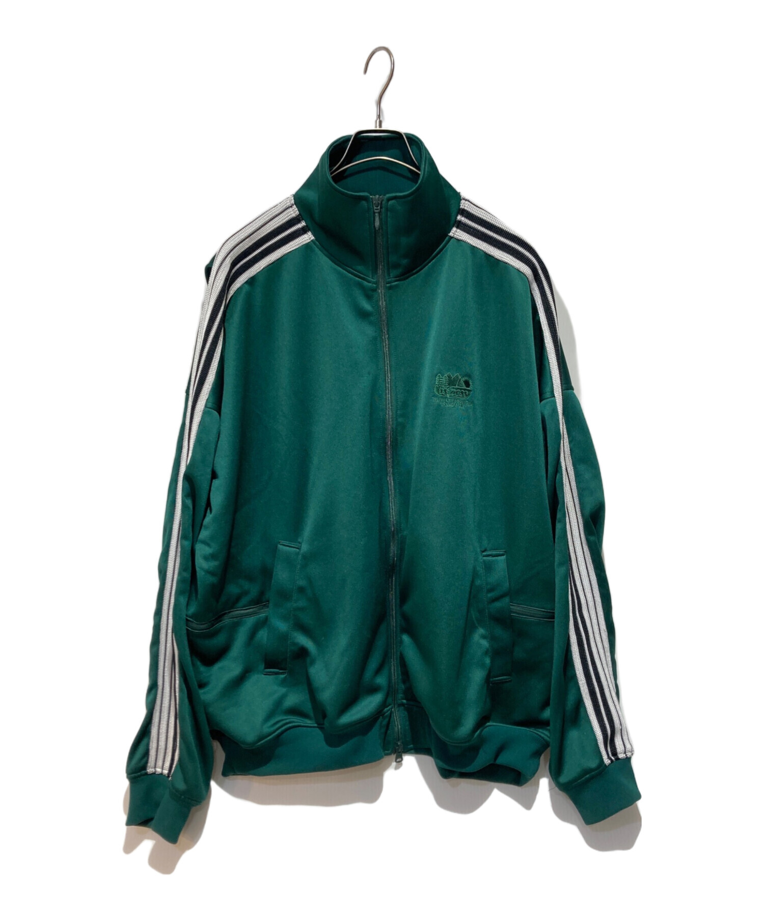 中古・古着通販】is-ness (イズネス) TRACK JACKET グリーン サイズ:XL 