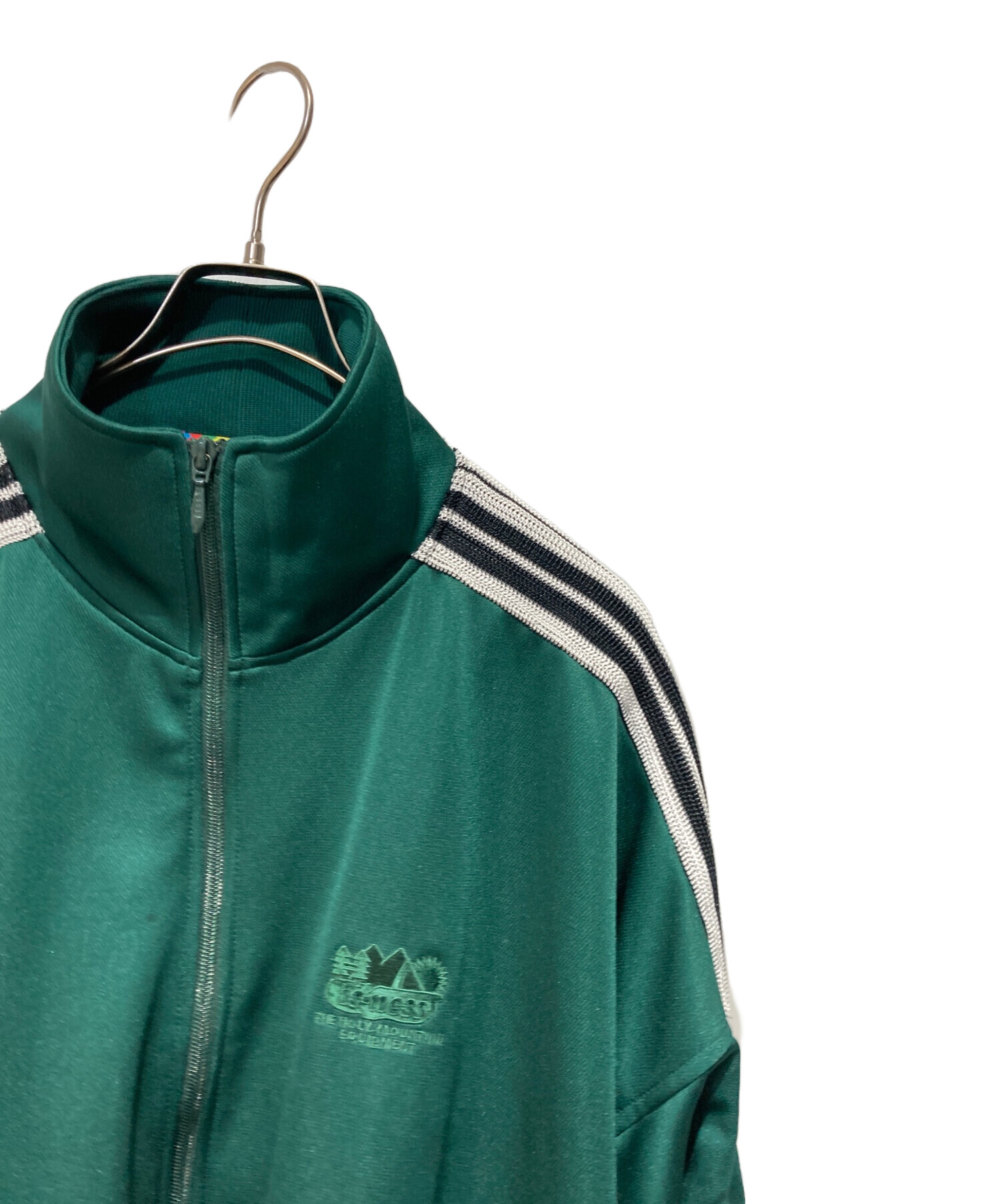 中古・古着通販】is-ness (イズネス) TRACK JACKET グリーン サイズ:XL 