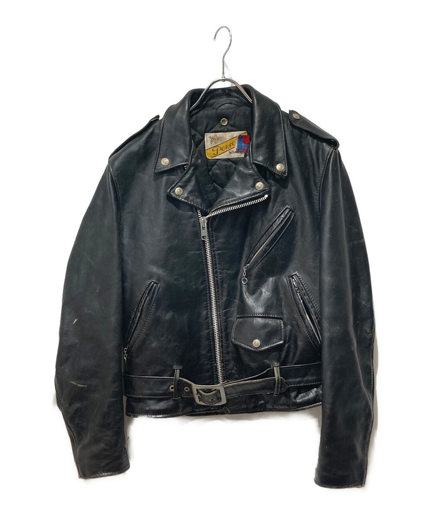 中古・古着通販】Schott (ショット) ダブルライダースジャケット