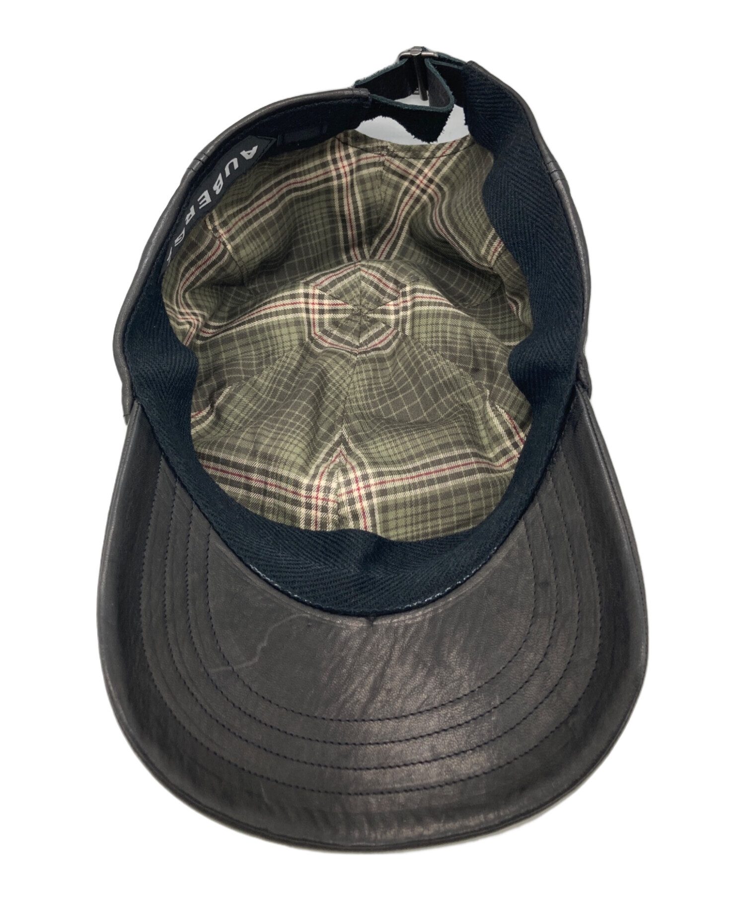 中古・古着通販】AUBERGE (オーベルジュ) CAP CUIR ブラック｜ブランド 