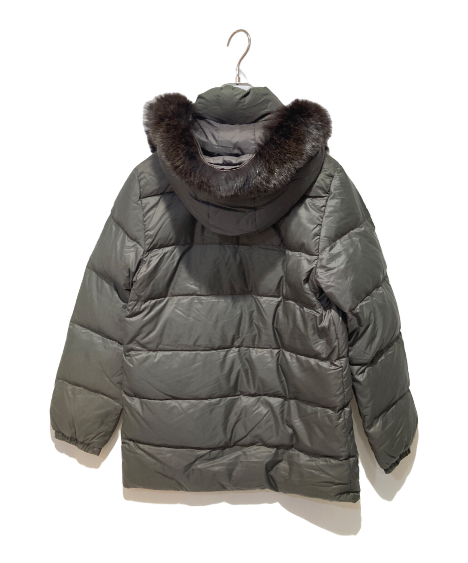 中古・古着通販】MONCLER (モンクレール) ダウンジャケット グレー 
