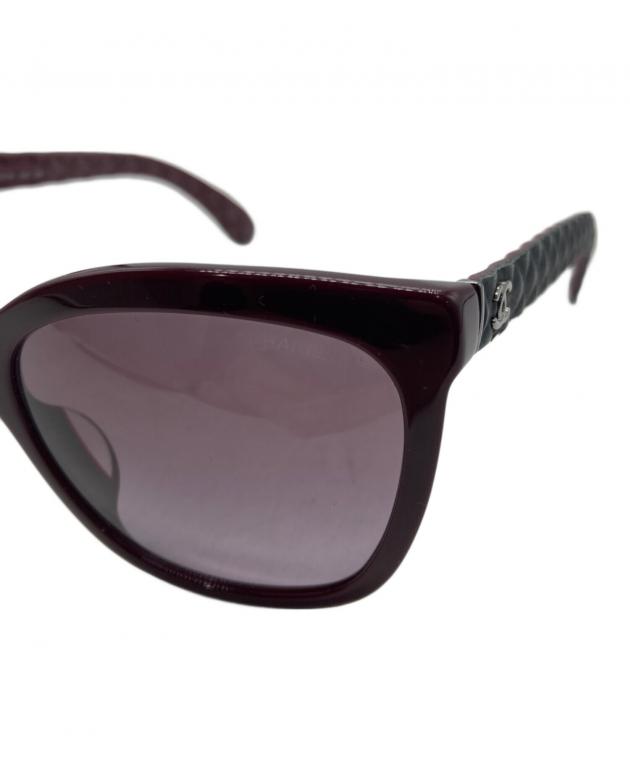 シャネル ココマーク サングラス レディース 【中古】 中古・古着通販】CHANEL (シャネル) ココマーク サングラス ブラック