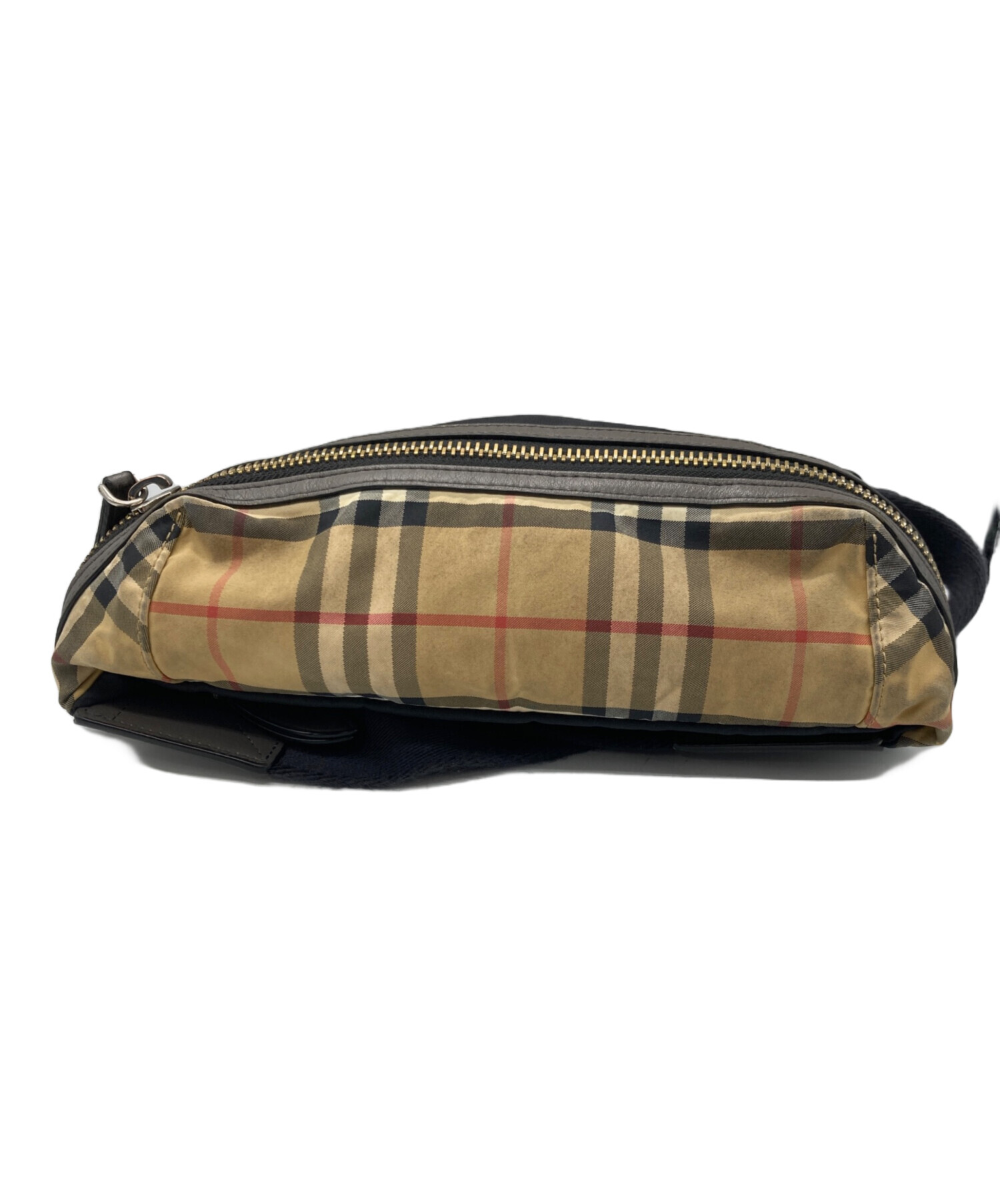 中古・古着通販】BURBERRY (バーバリー) ボディーバッグ ブラック