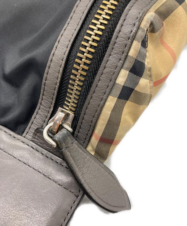 中古・古着通販】BURBERRY (バーバリー) ボディーバッグ ブラック