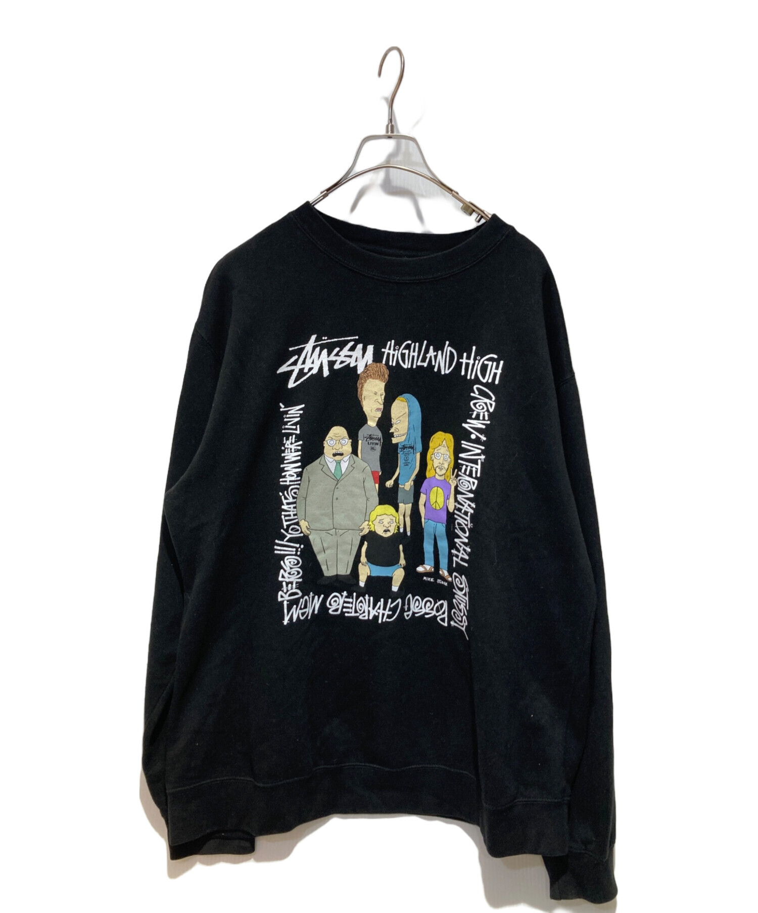 中古・古着通販】stussy (ステューシー) コラボプリントスウェット