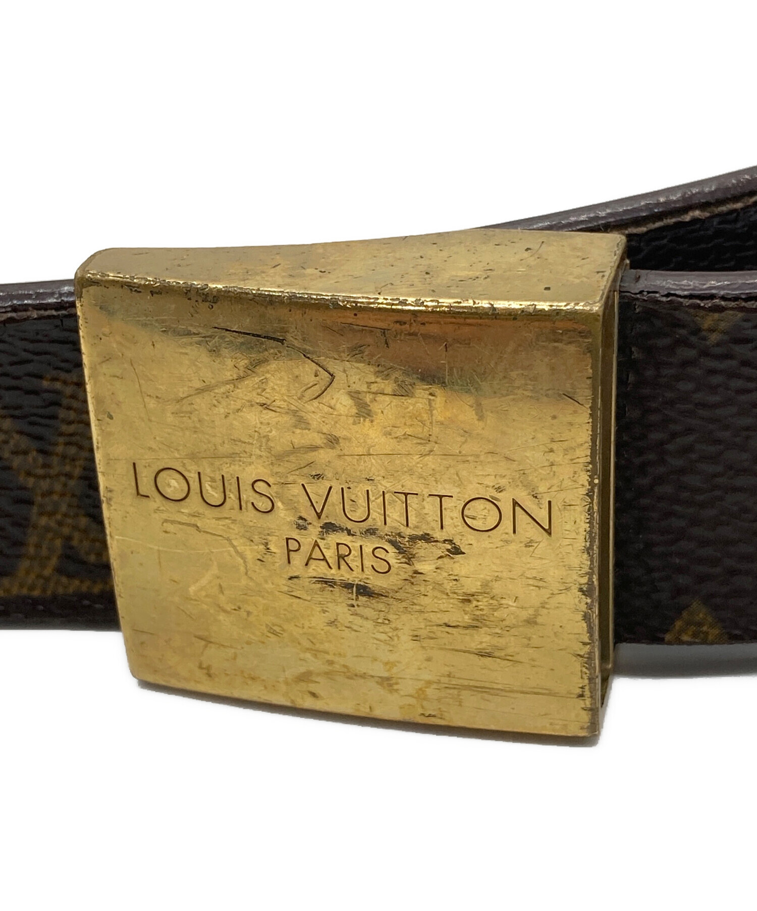 中古・古着通販】LOUIS VUITTON (ルイ ヴィトン) サンチュール キャレ