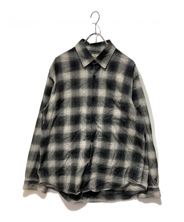 中古・古着通販】gold (ゴールド) COTTON NEL CHECK REGULAR SHIRT 