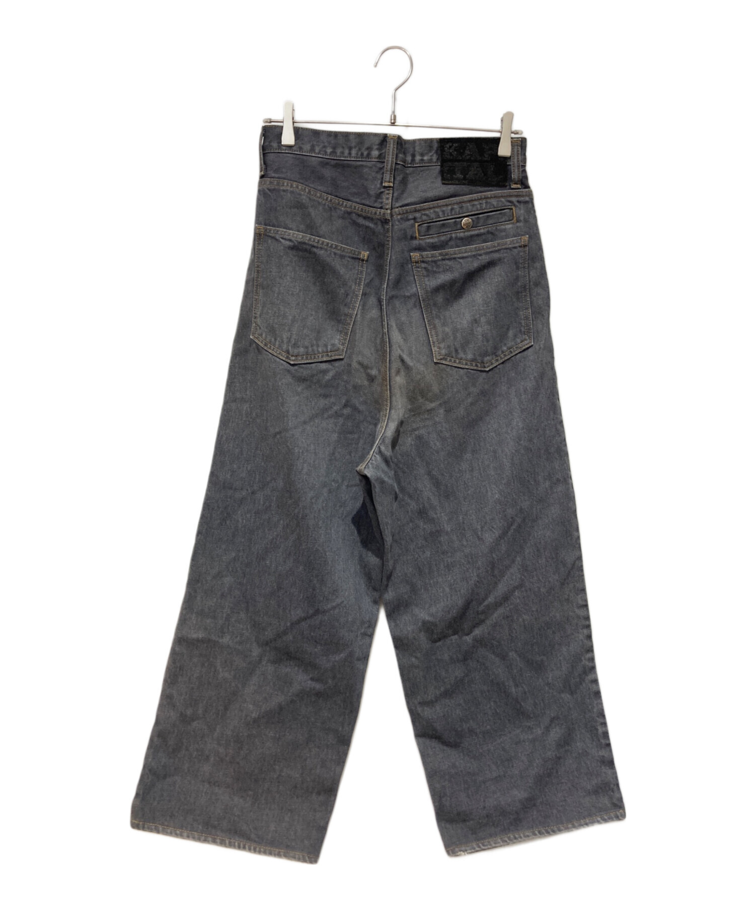 中古・古着通販】KAPITAL (キャピタル) 14ozブラック×生成りデニム