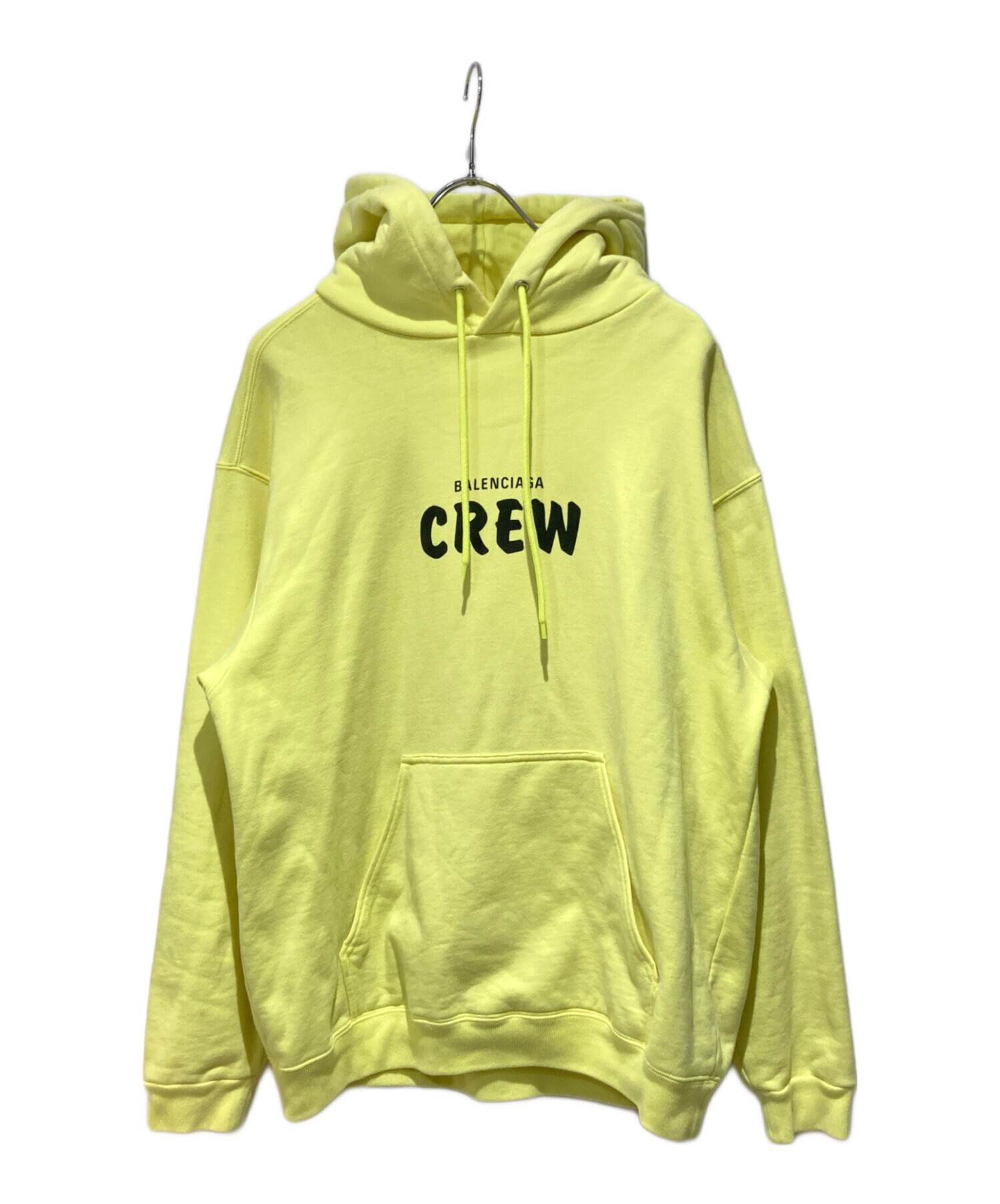 バレンシアガ　イエロー　パーカー　XSサイズ 中古・古着通販】BALENCIAGA (バレンシアガ) X-RATED プルオーバー