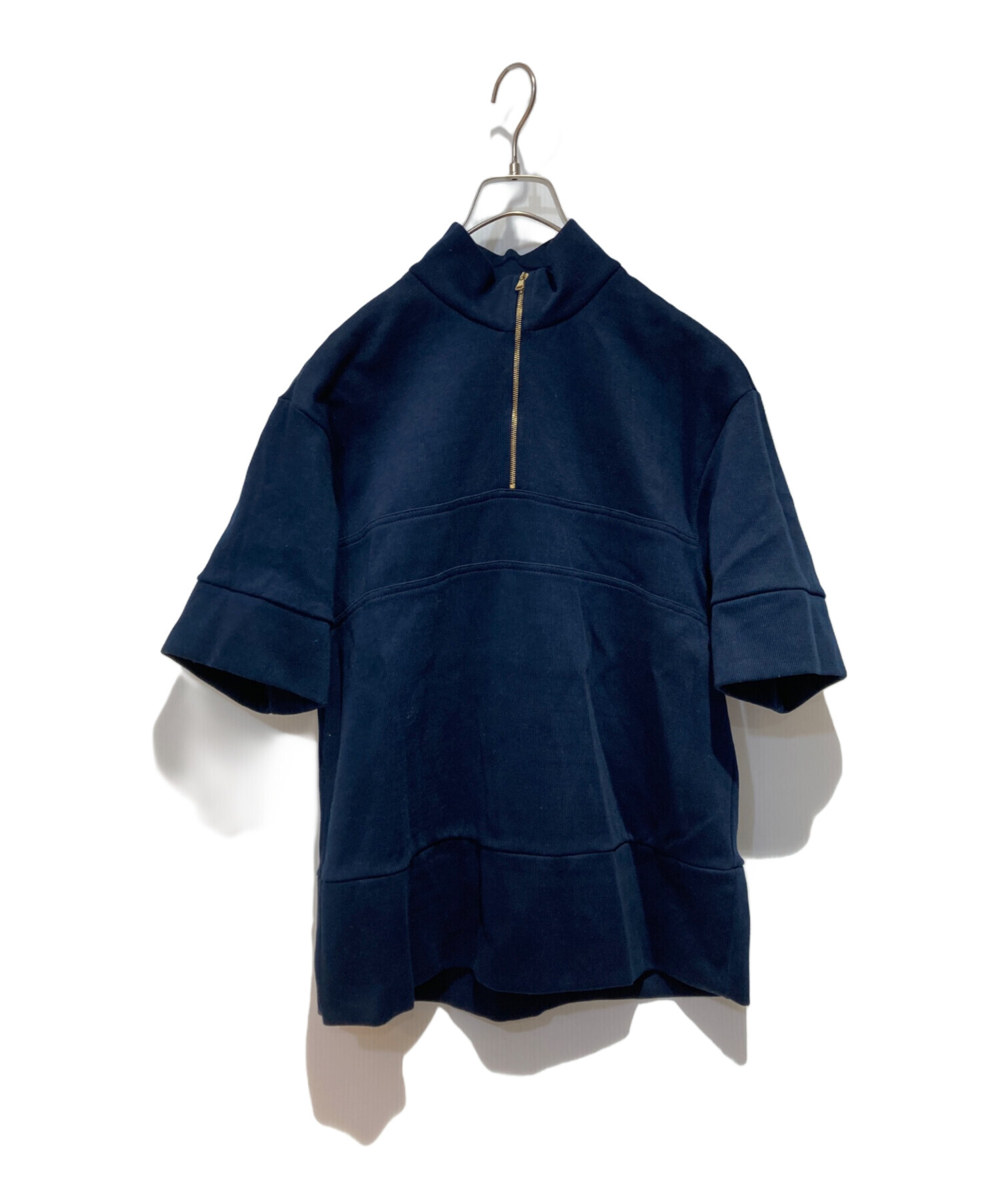 中古・古着通販】MARNI (マルニ) ハーフジップスウェット ネイビー 
