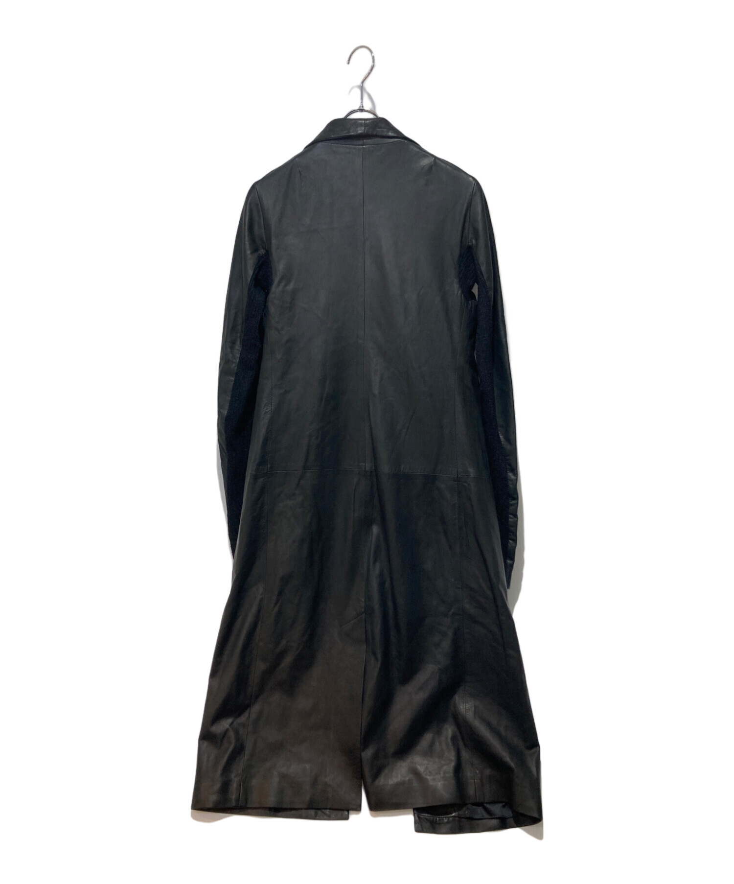 中古・古着通販】RICK OWENS (リックオウエンス) レザーコート