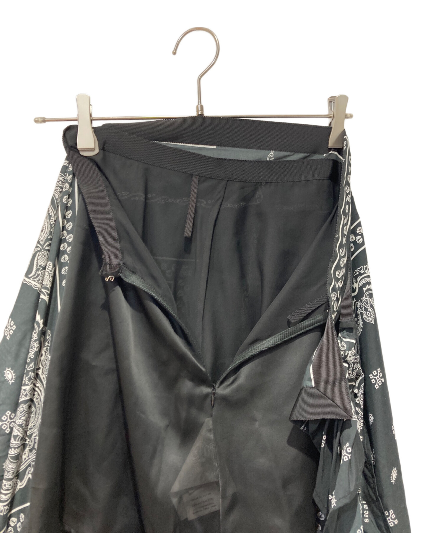 19ss新品タグ sacaiプリーツカットソーsize2 中古・古着通販】sacai (サカイ) アンサンブル切替ニットブラウス