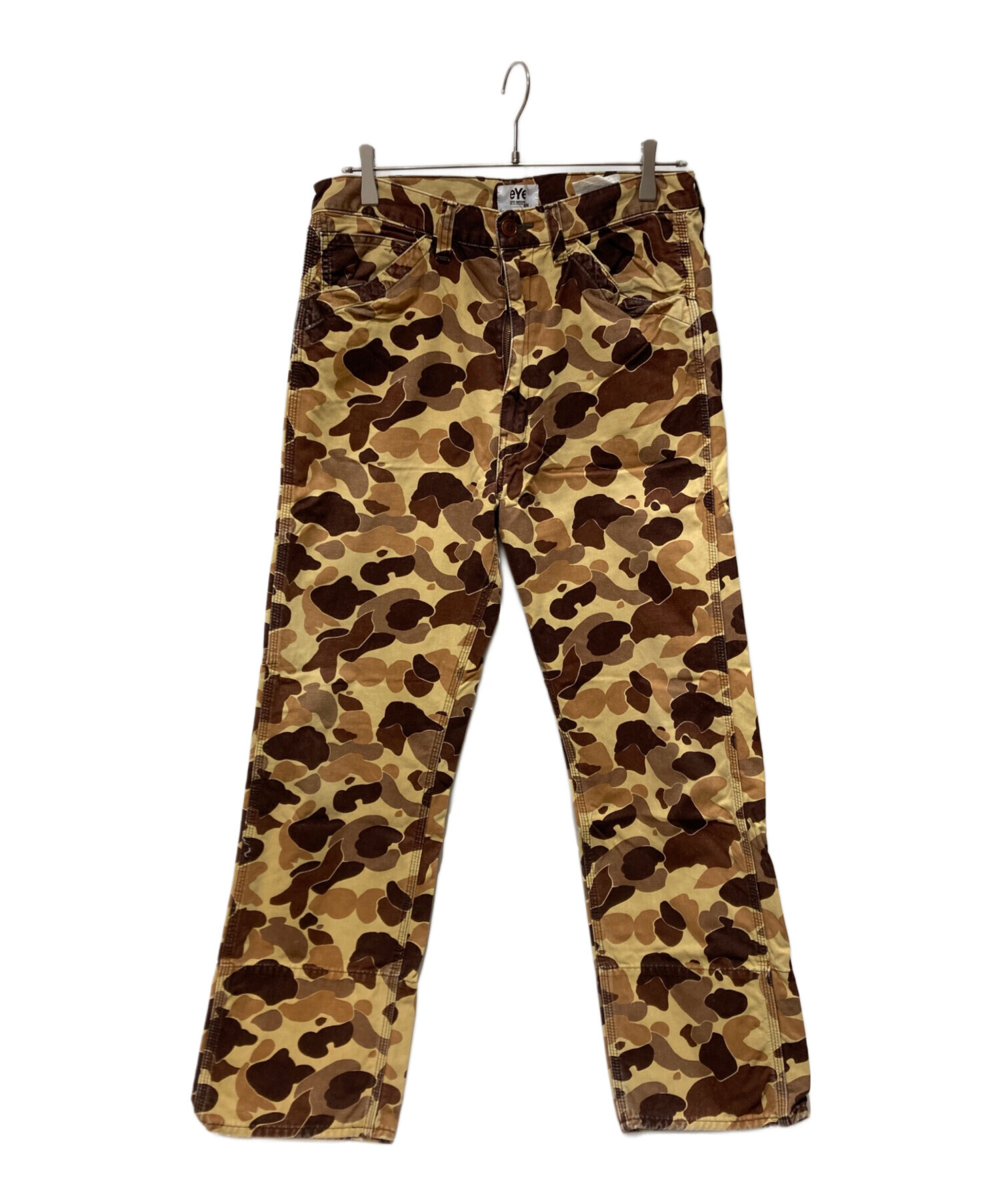 COMME des GARCONS マフラー - ベージュx茶系(豹柄) 【古着】【中古】 COMME des GARCONS - COMME des GARCONS マフラー - ベージュx茶系(豹