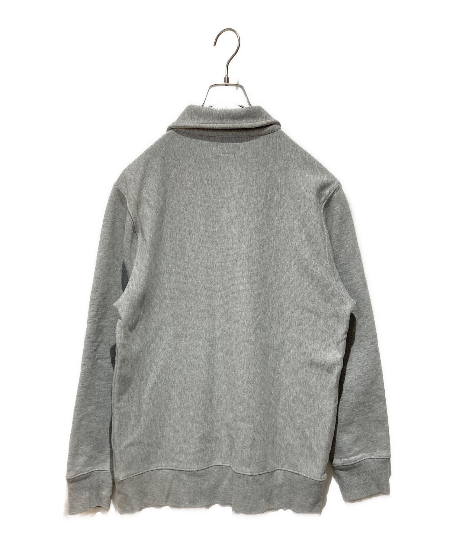 Stussy グレー ハーフジップ トレーナー M 中古・古着通販stussy 