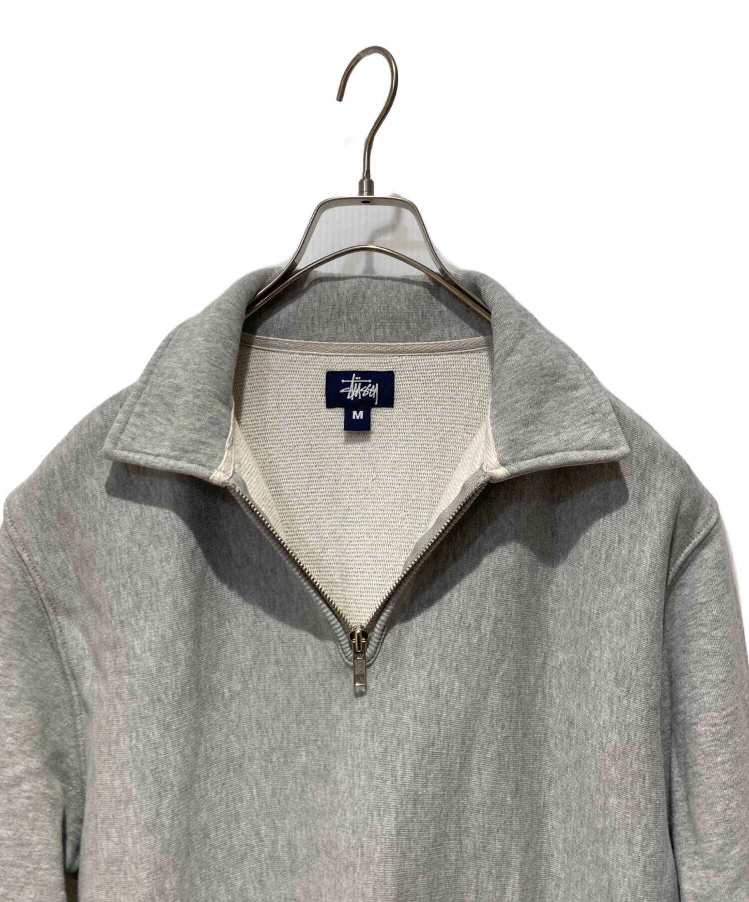 Stussy Denim Tears Half Zip Fleece