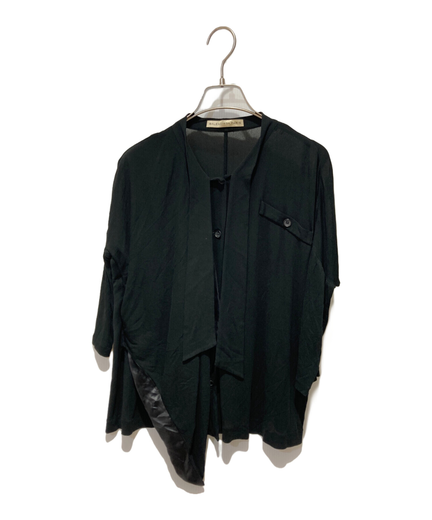 中古・古着通販】BALENCIAGA (バレンシアガ) ボウタイブラウス 