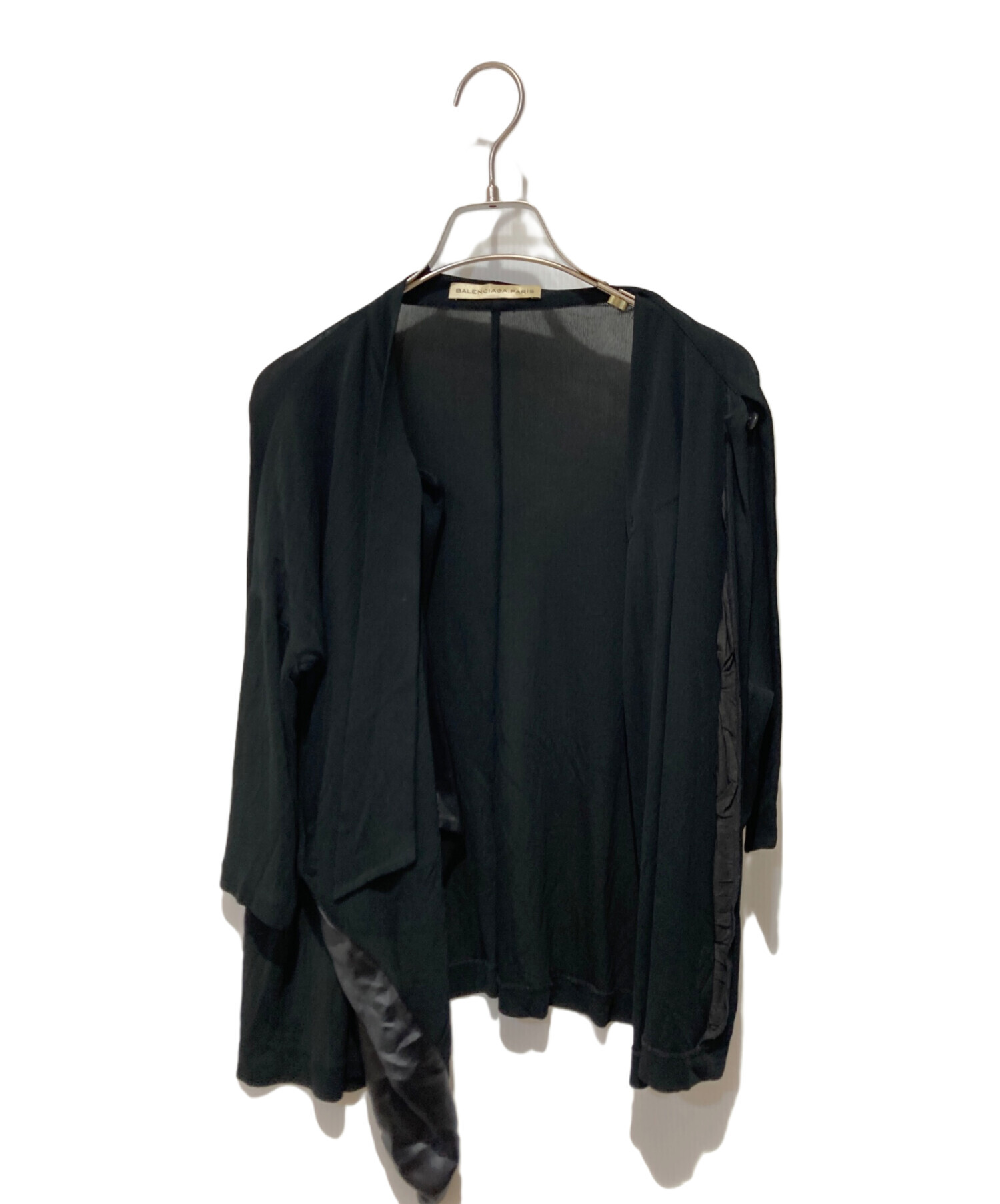 186005 現状品 BALENCIAGA バレンシアガ ボウタイブラウス 34 ブラック シルク [0000000000485] BALENCIAGA（バレンシアガ）｜ [正規取扱店]｜トップス/ブラウス｜通販