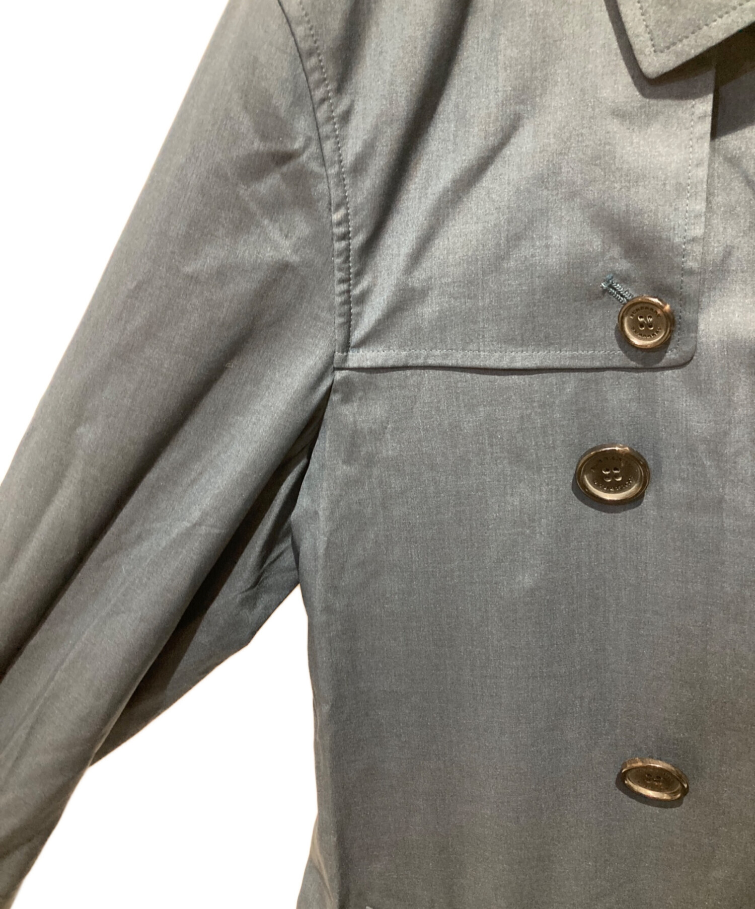 バーバリーコート 未使用 サイズ48S 中古・古着通販】BURBERRY (バーバリー) ミディアムトレンチコート