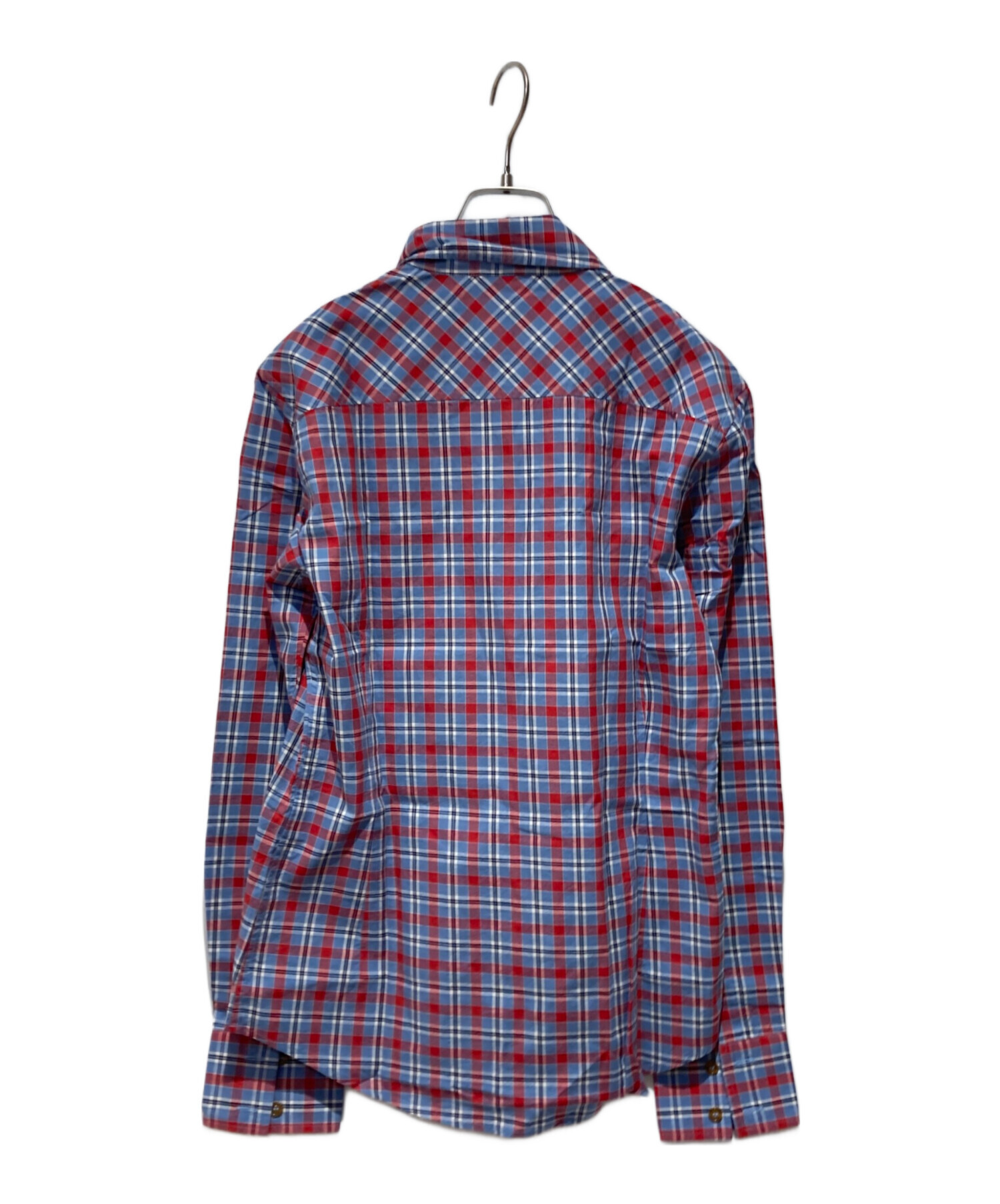 Vivienne Westwood チェックシャツ ヴィヴィアンウエストウッドマンVivienne Westwood MAN コットンリネン