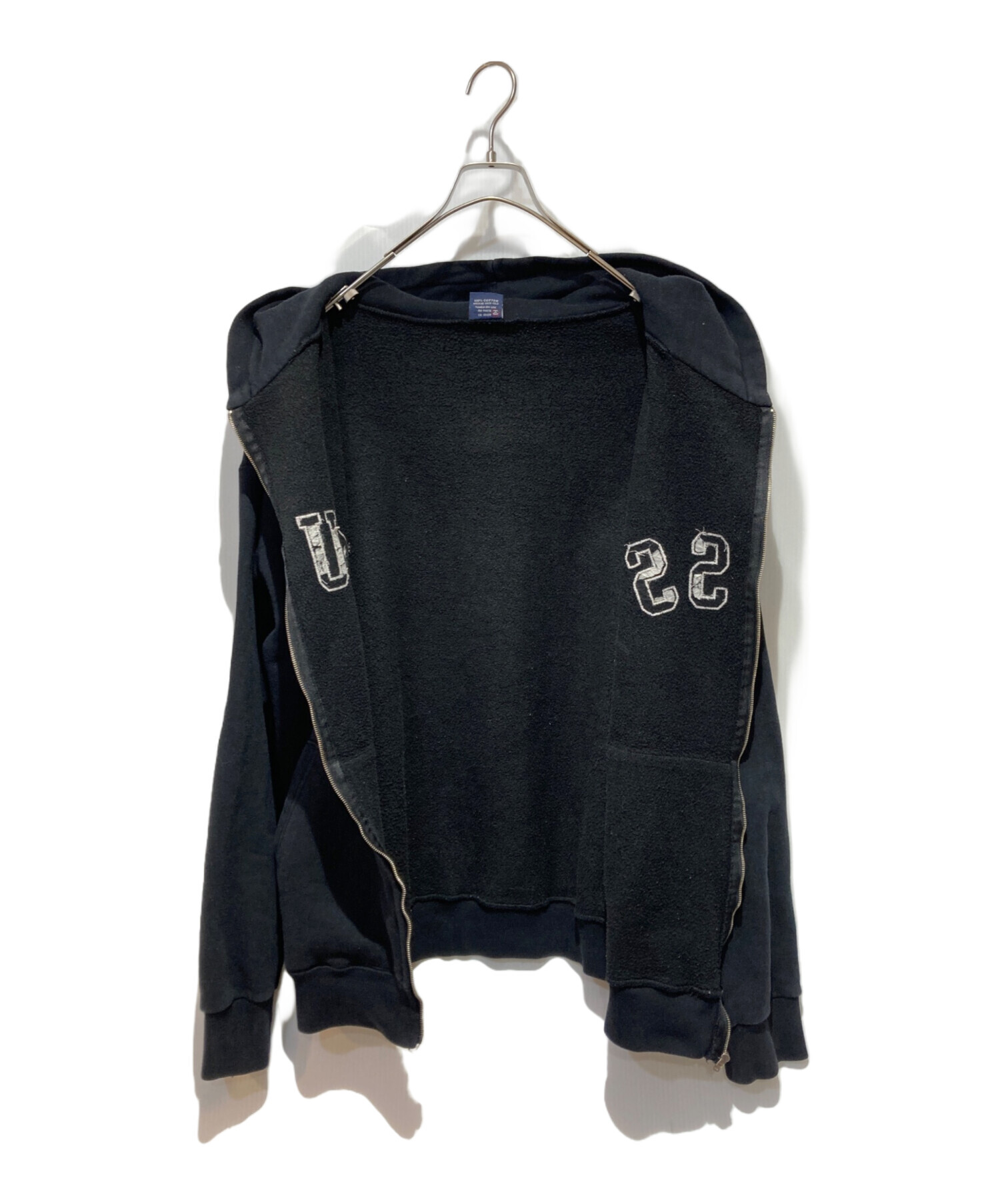 中古・古着通販】stussy (ステューシー) アーチロゴジップパーカー 