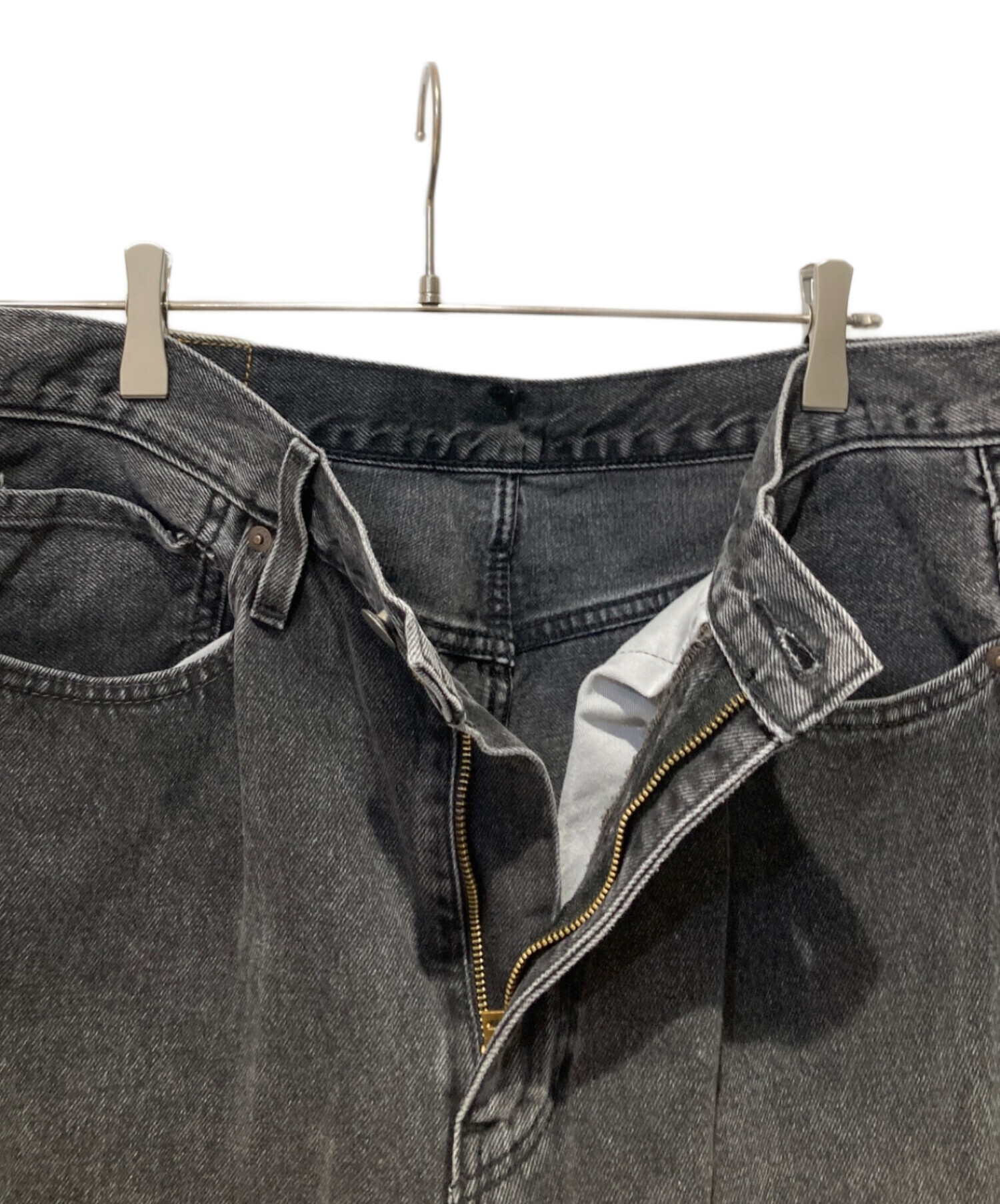 中古・古着通販】LEVI'S (リーバイス) 567 ワイドブラックデニム