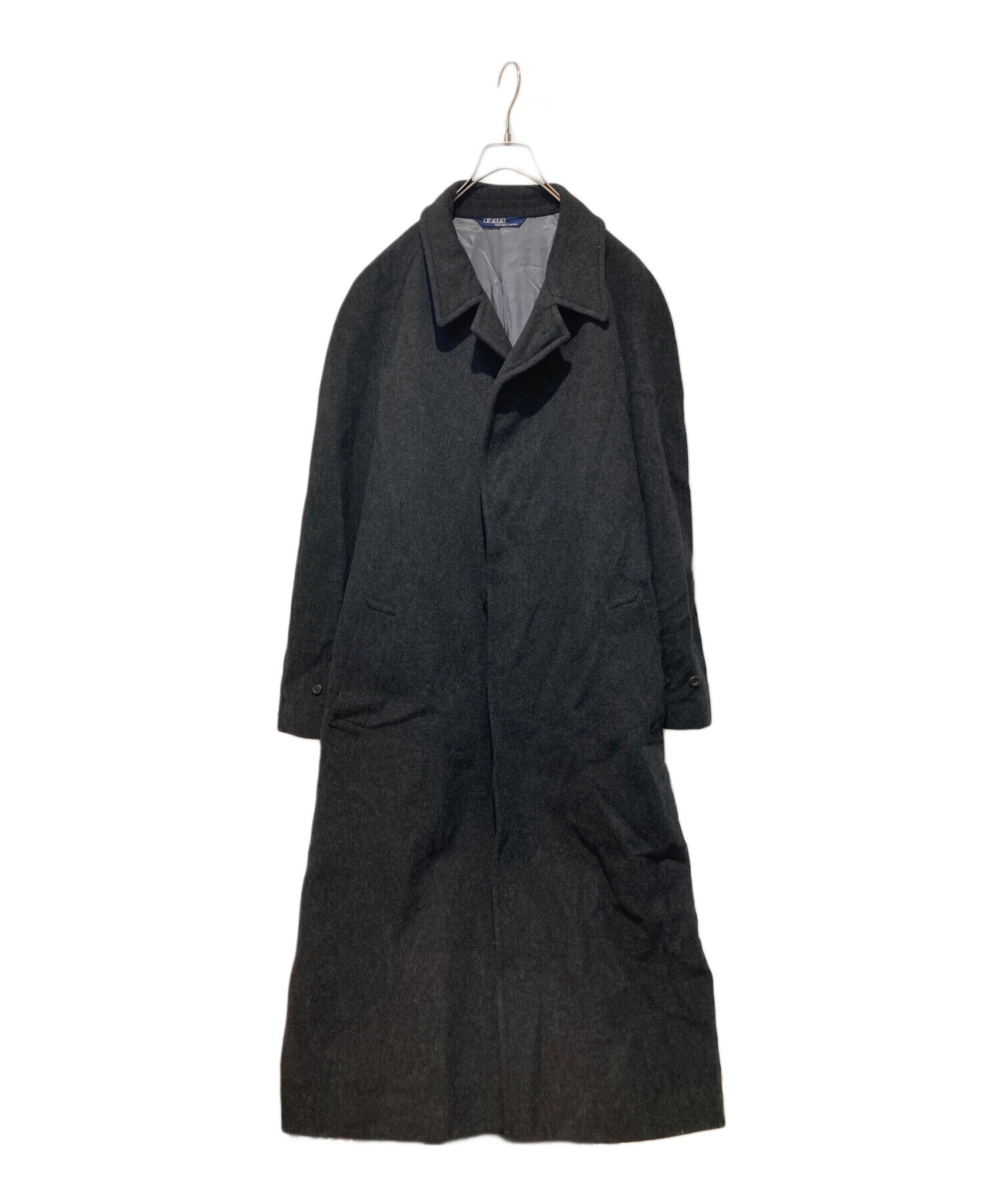 POLO RALPHLAUREN ウールコート アウター 黒 サイズXS 中古・古着通販】POLO RALPH LAUREN (ポロ・ラルフローレン) ウール