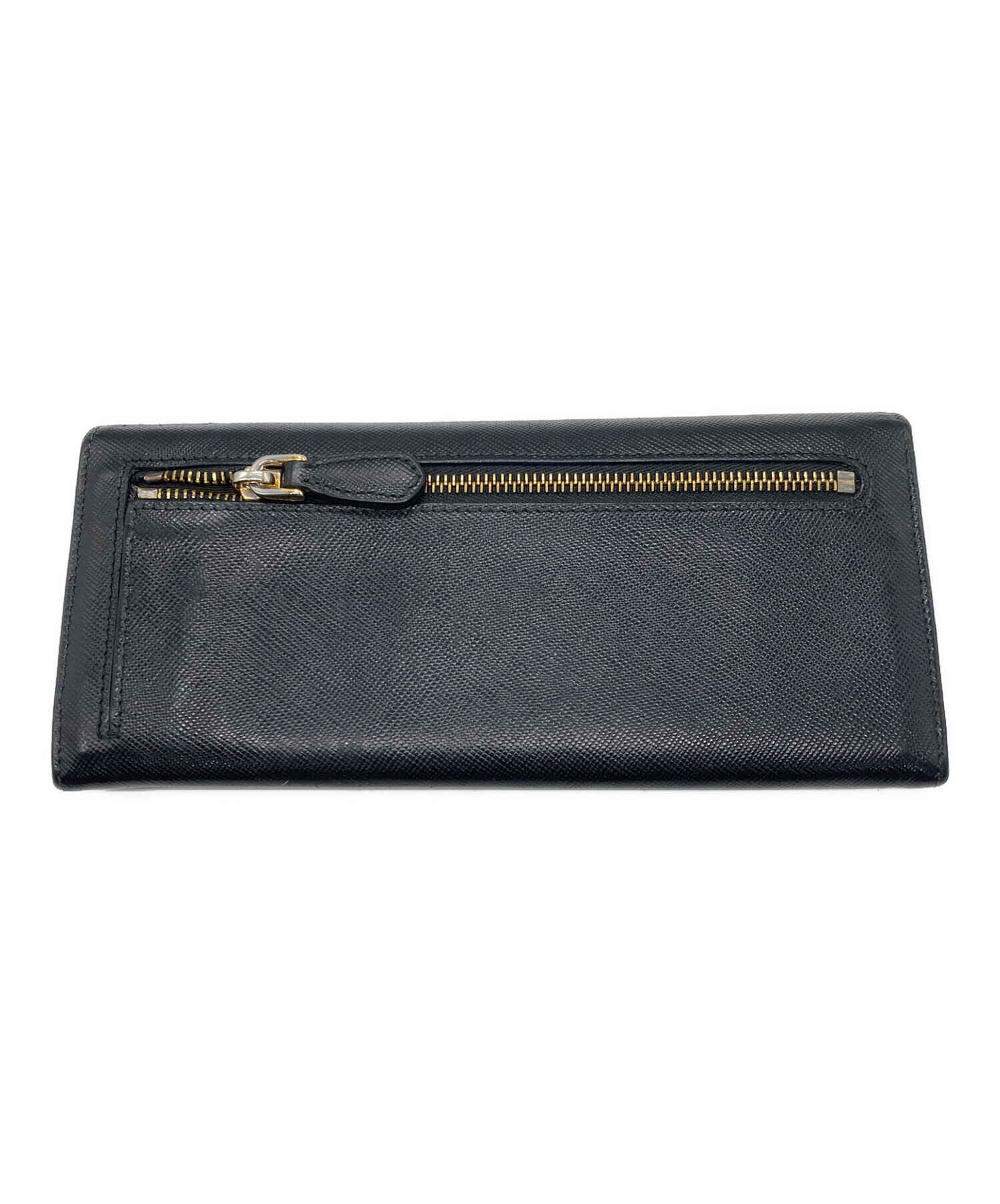 中古・古着通販】PRADA (プラダ) 長財布 ブラック｜ブランド・古着通販