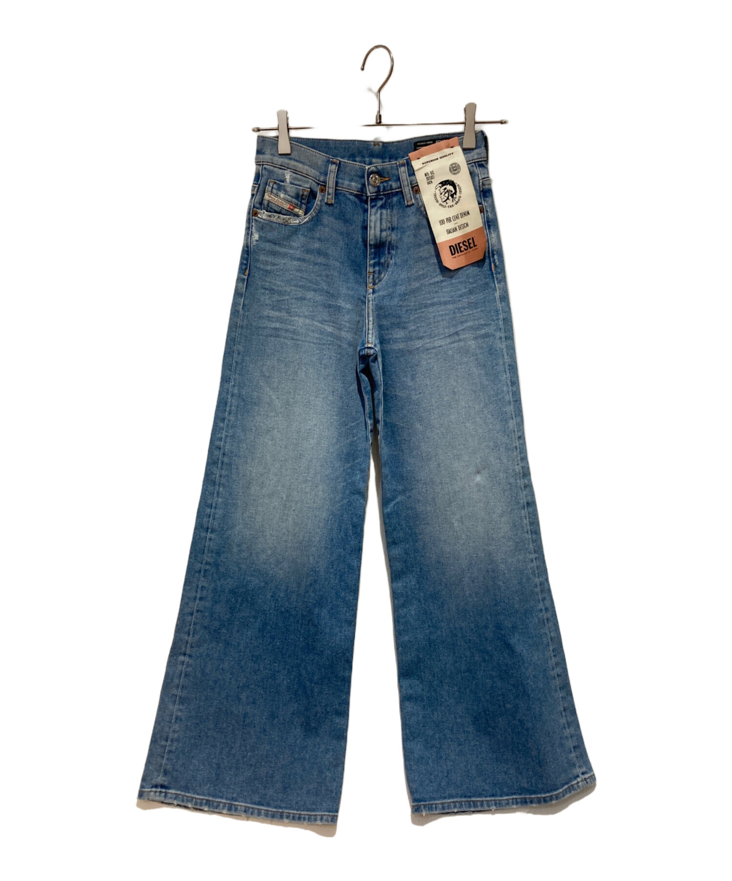 中古・古着通販】DIESEL (ディーゼル) フレアパンツ インディゴ サイズ
