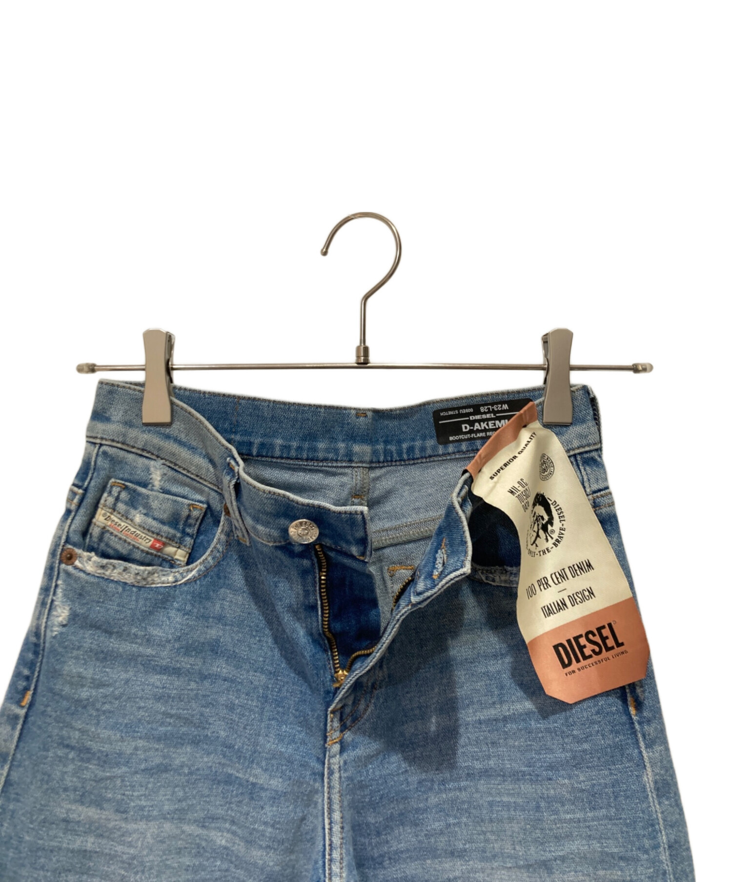 中古・古着通販】DIESEL (ディーゼル) フレアパンツ インディゴ サイズ
