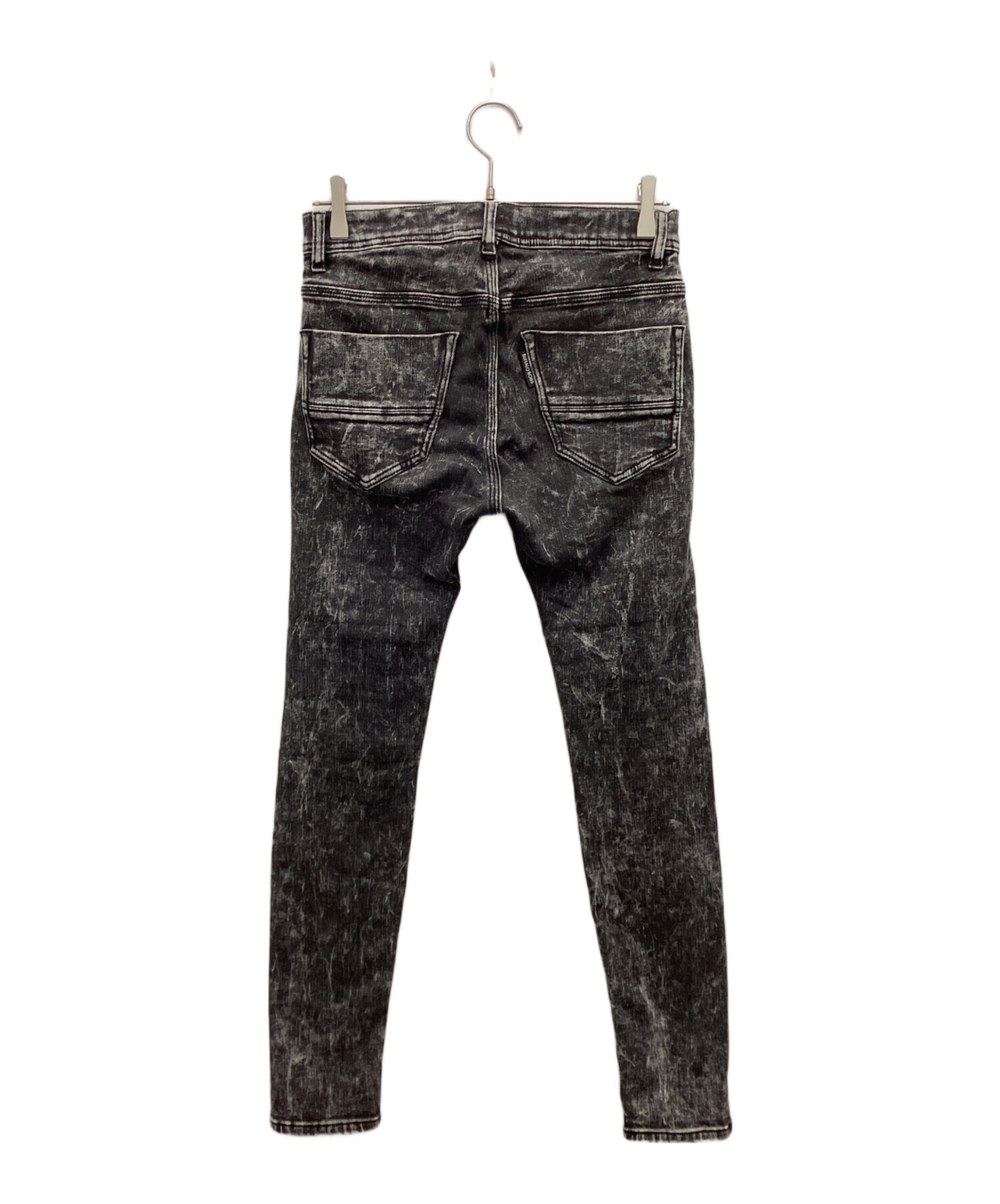 【BUFFALO BOBS】 Y2K バッファローボブズ オニヒゲ デニムパンツ 中古・古着通販】BUFFALO BOBS (バッファローボブズ) ダメージ加工