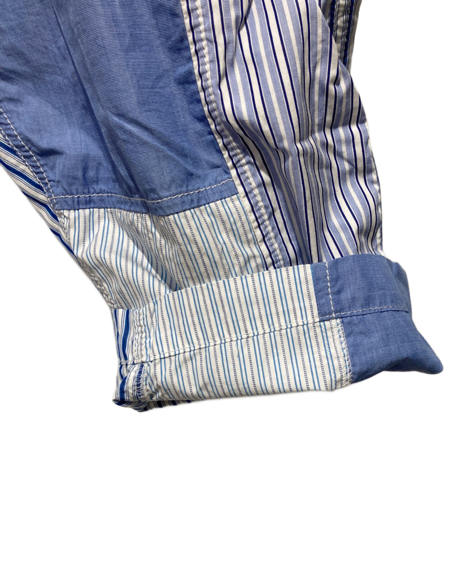 Comme des Garçons SHIRT　切り替えシャツ　ストライプ　美品 中古・古着通販】COMME des GARCONS SHIRT (コムデギャルソンシャツ