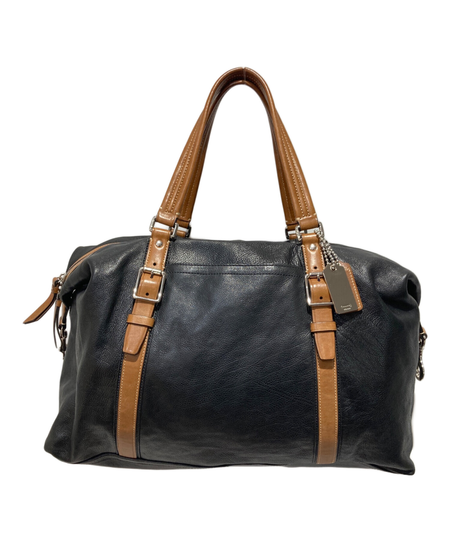 中古・古着通販】COACH (コーチ) ハリソンボストンバッグ ブラック
