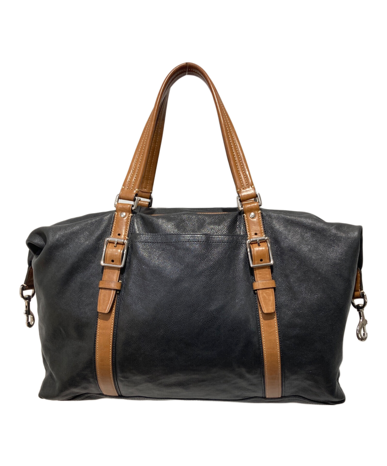 中古・古着通販】COACH (コーチ) ハリソンボストンバッグ ブラック 