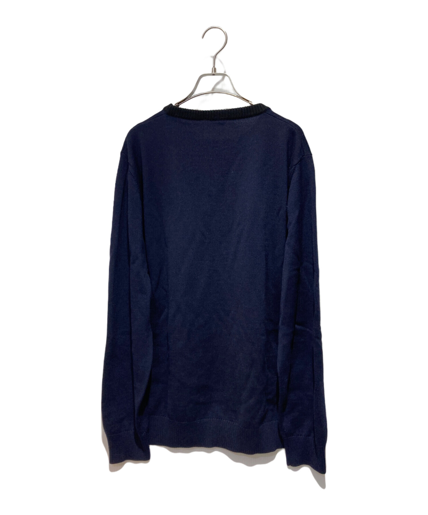 中古・古着通販】FENDI (フェンディ) バグスモンスターニット ネイビー