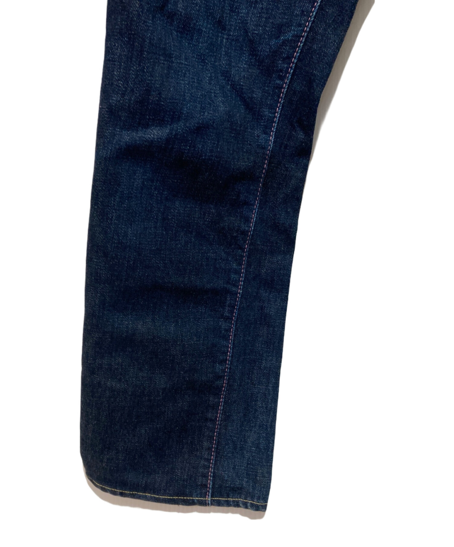 MOMOTARO ストレートデニム ダークインディゴ 中古・古着通販】MOMOTARO JEANS (桃太郎ジーンズ) 出陣スリム