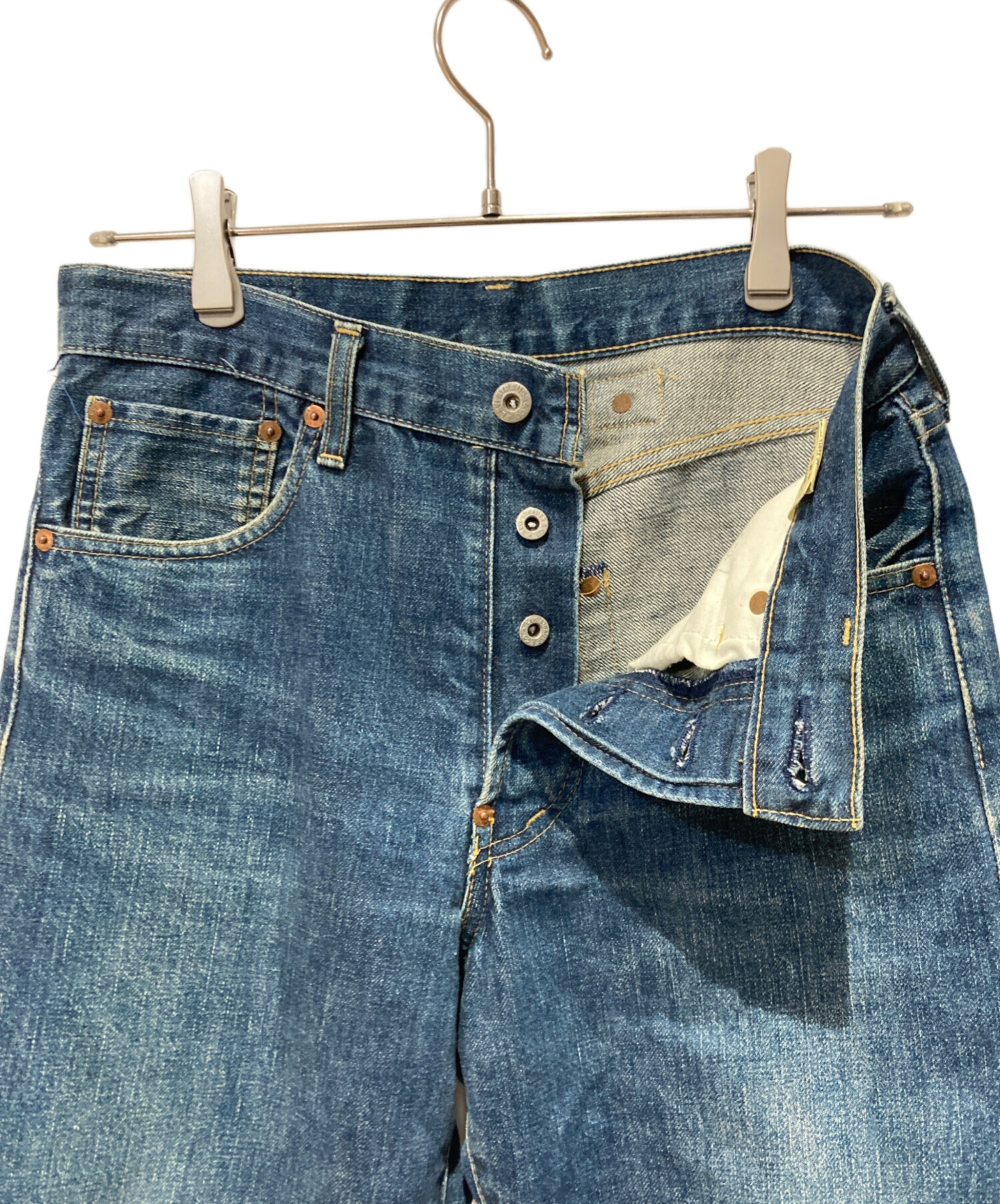 中古・古着通販】LEVI'S (リーバイス) 復刻 701XXデニムパンツ