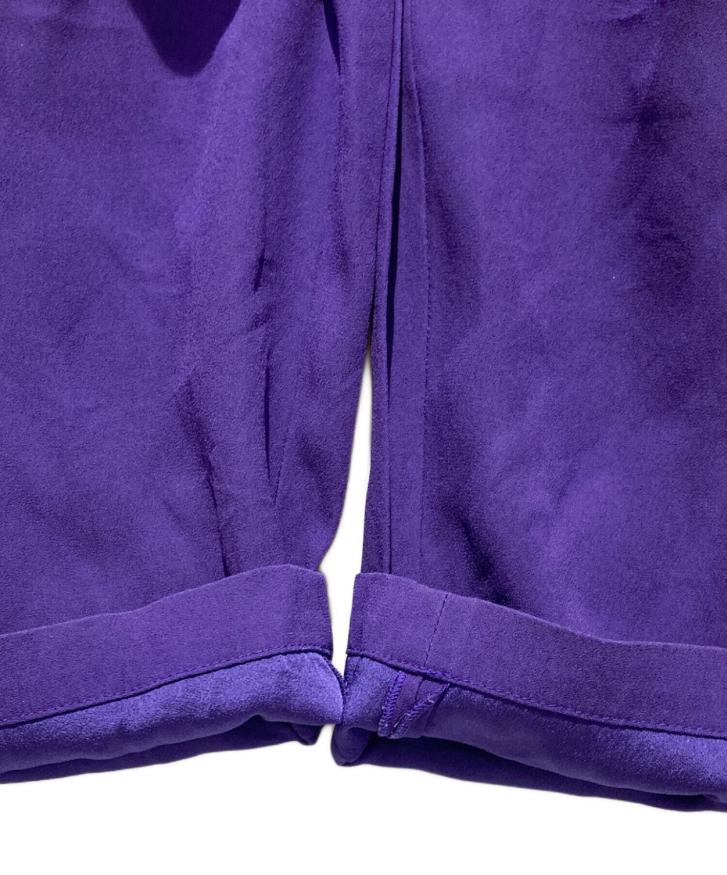 中古・古着通販】MARNI (マルニ) クロップドパンツ パープル サイズ:42