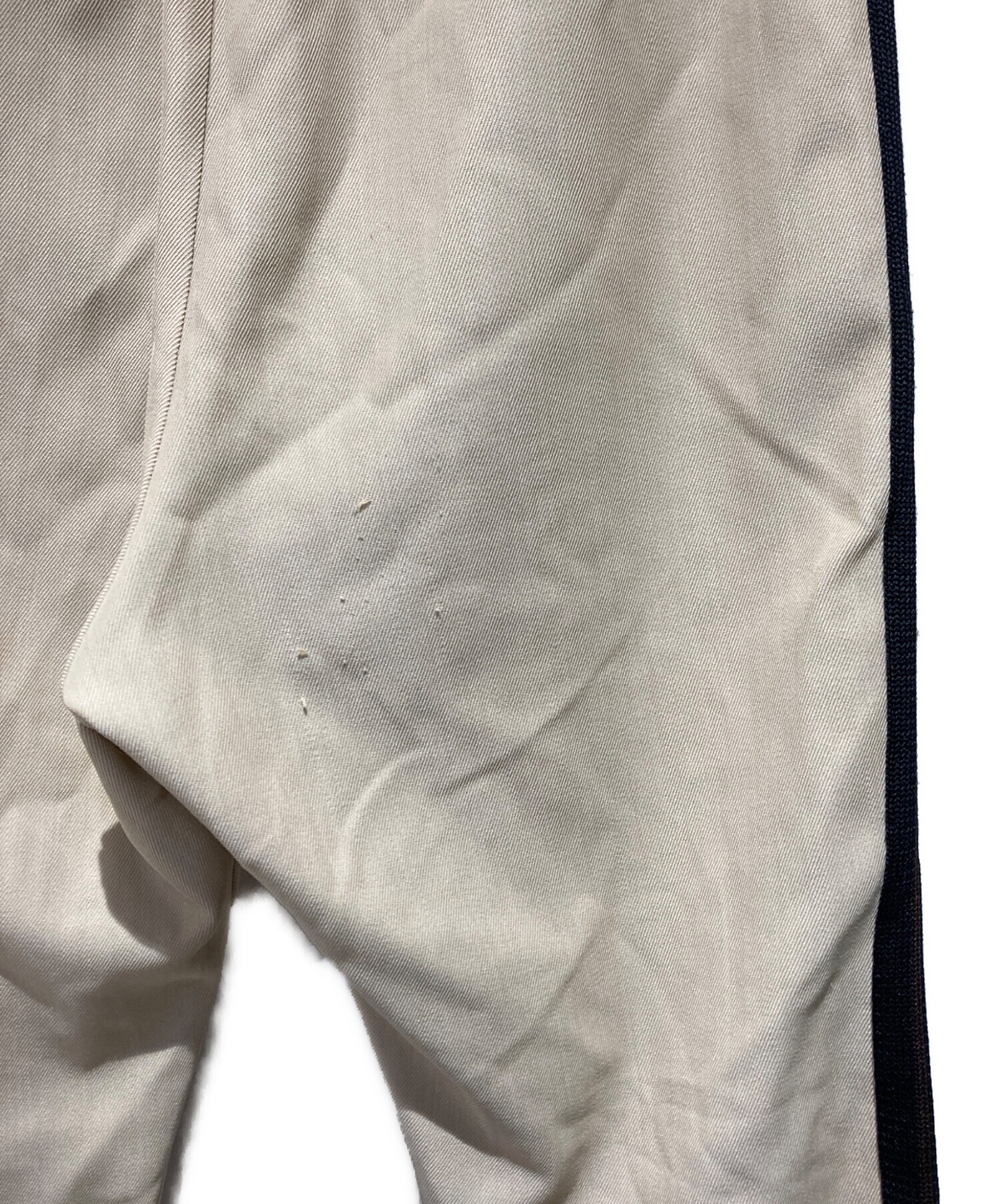 Needles JACQUARD ベージュ トラックパンツ 中古・古着通販】Needles (ニードルズ) トラックパンツ ベージュ