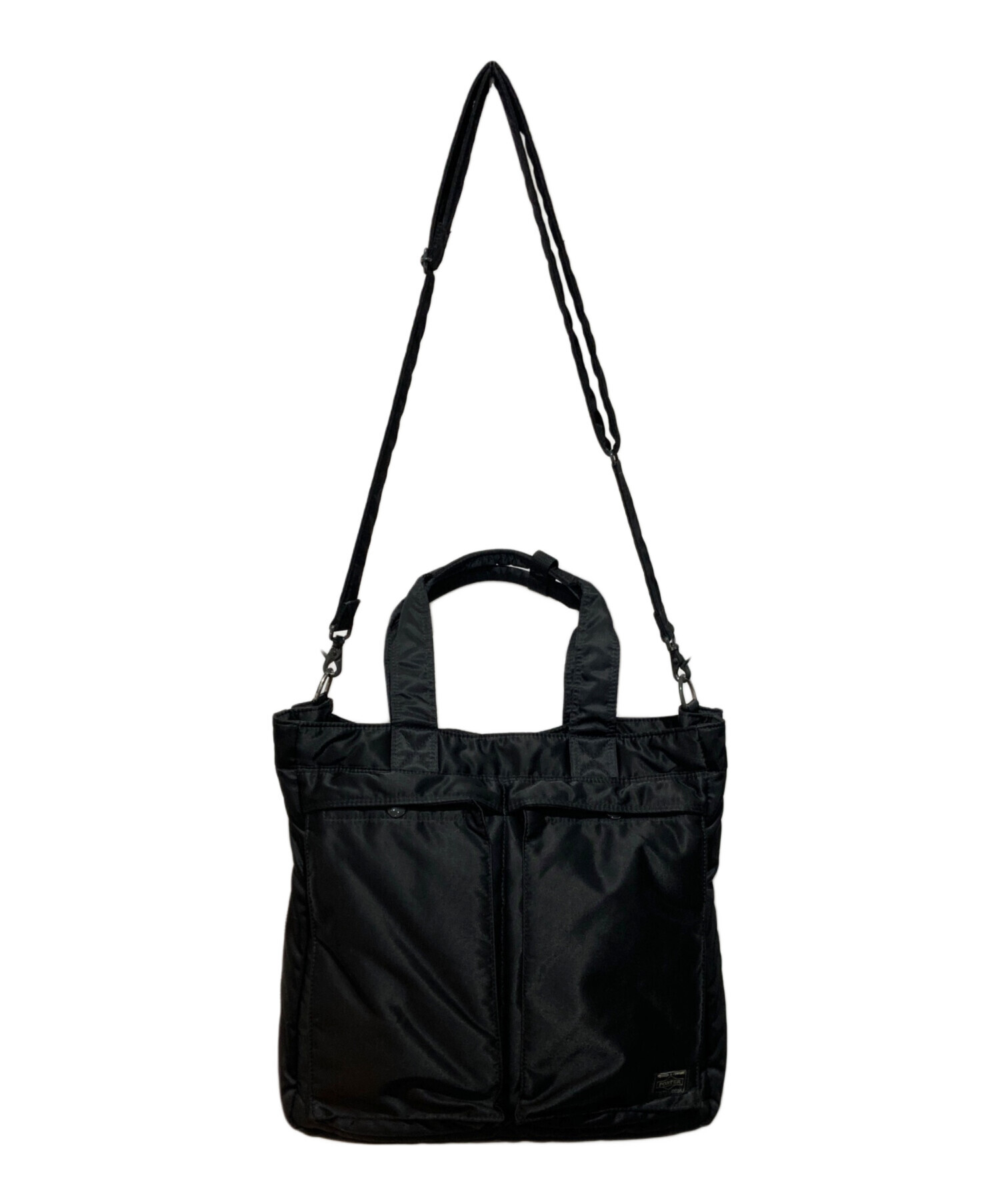 中古・古着通販】PORTER (ポーター) TANKER 2WAY TOTE BAG ブラック