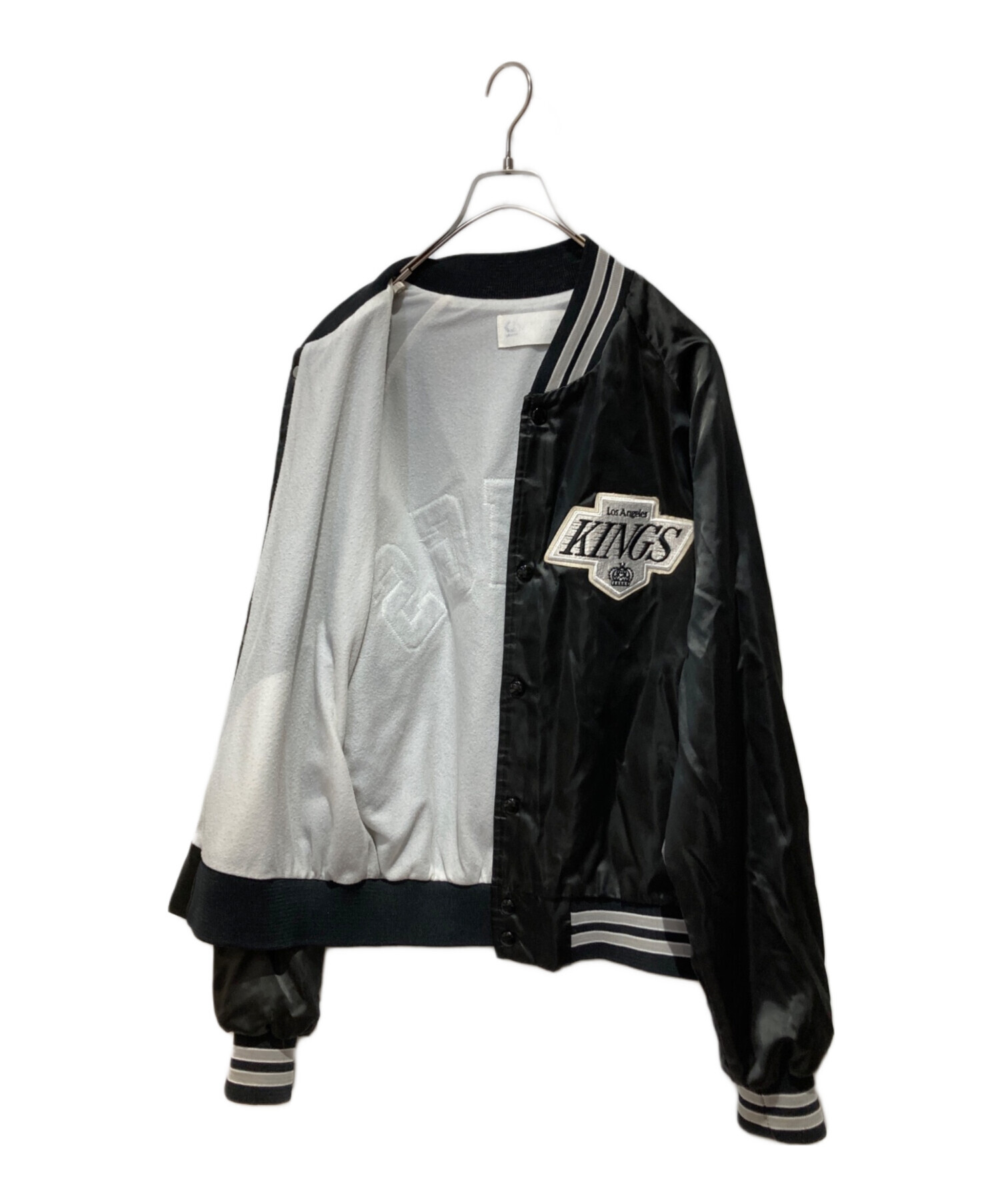 スカジャン USED90s 古着 中古・古着通販】USED (ユーズド) 90s チームスタジャン ブラック