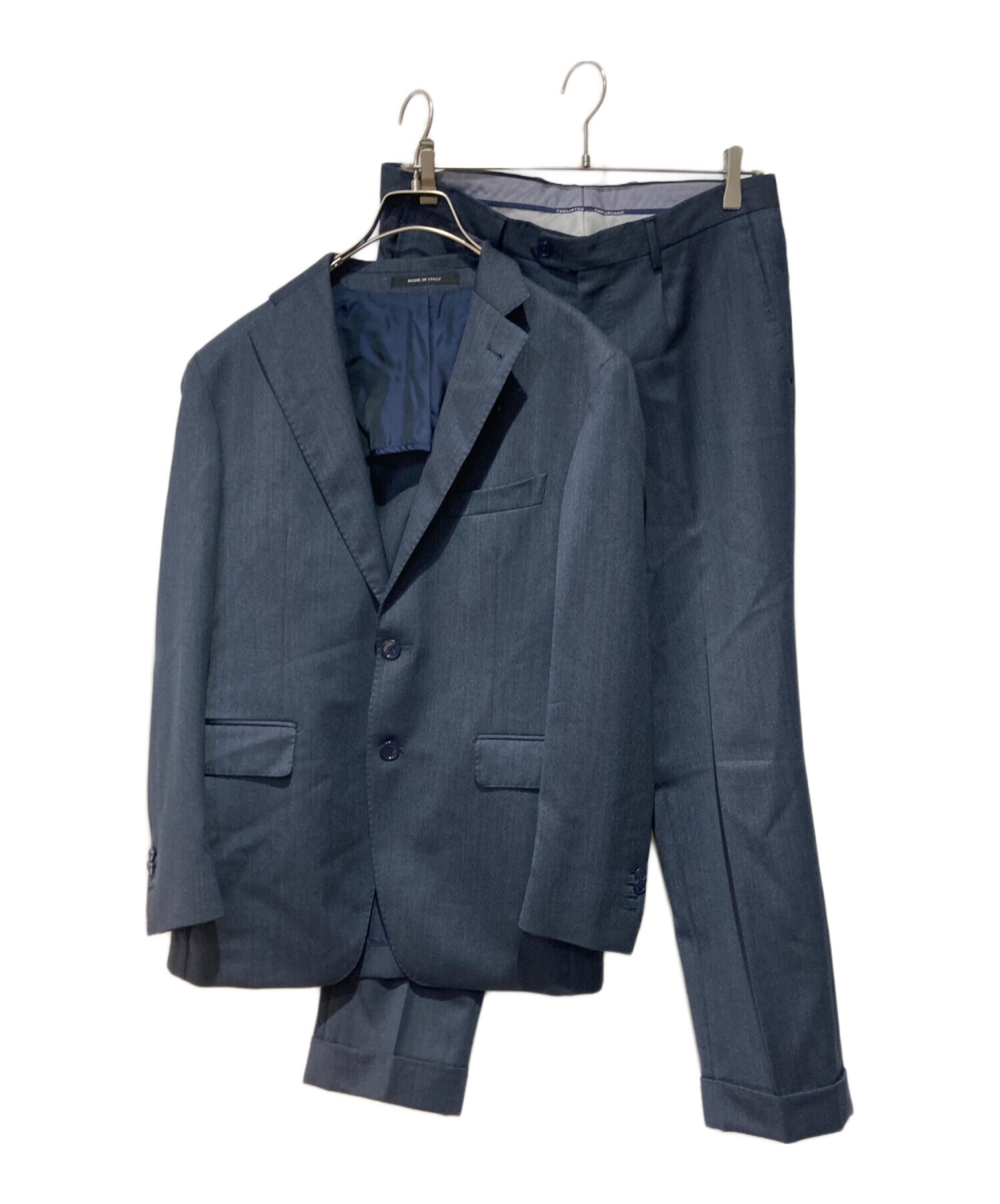 （美品）タリアトーレ 3ピーススーツ 46 定価約19万円 中古・古着通販】TAGLIATORE (タリアトーレ) ウール3ピース