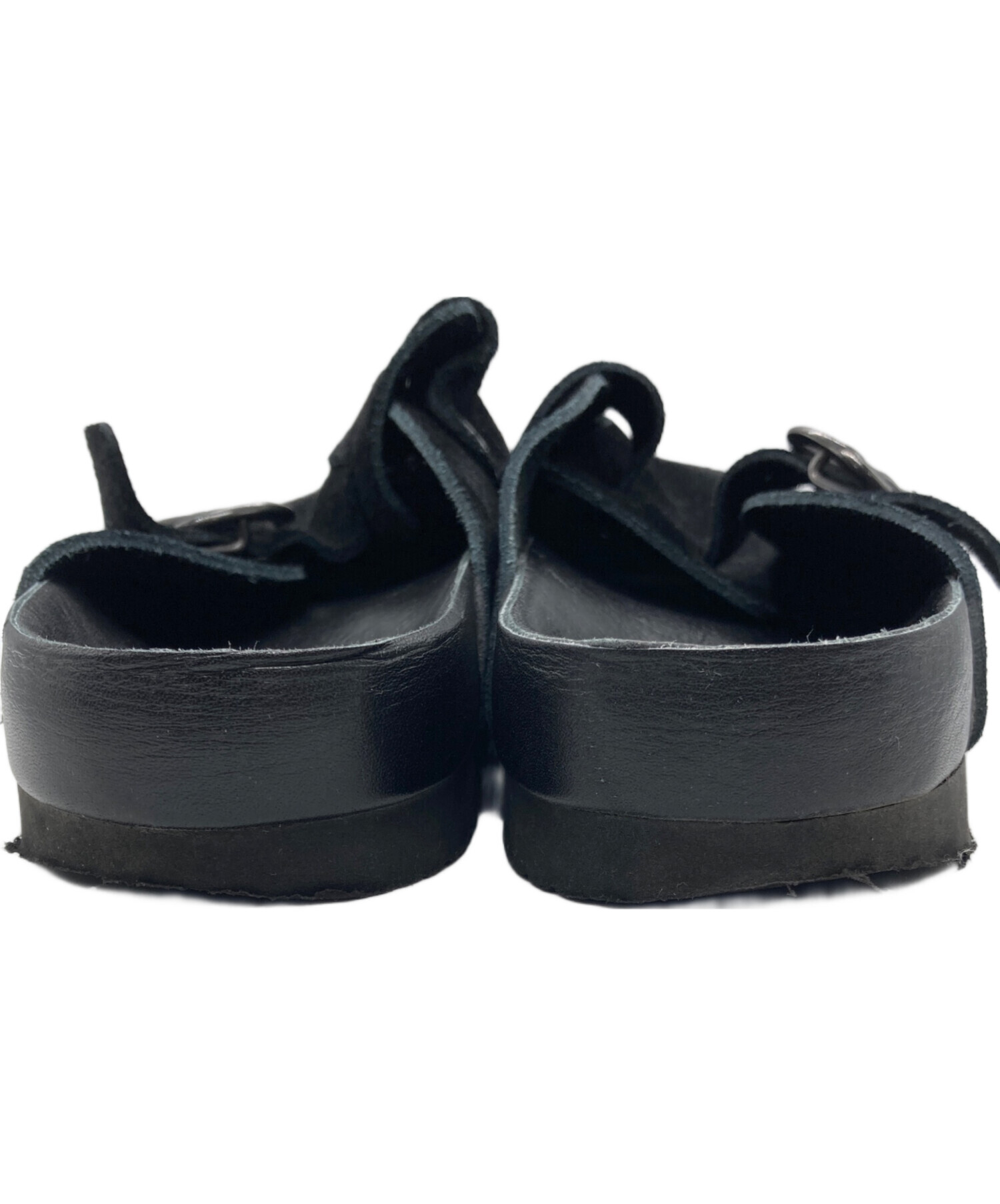 【中古】 リトルサイエンス 中古・古着通販】Needles (ニードルズ) CLOG SANDAL SUEDE LTHR
