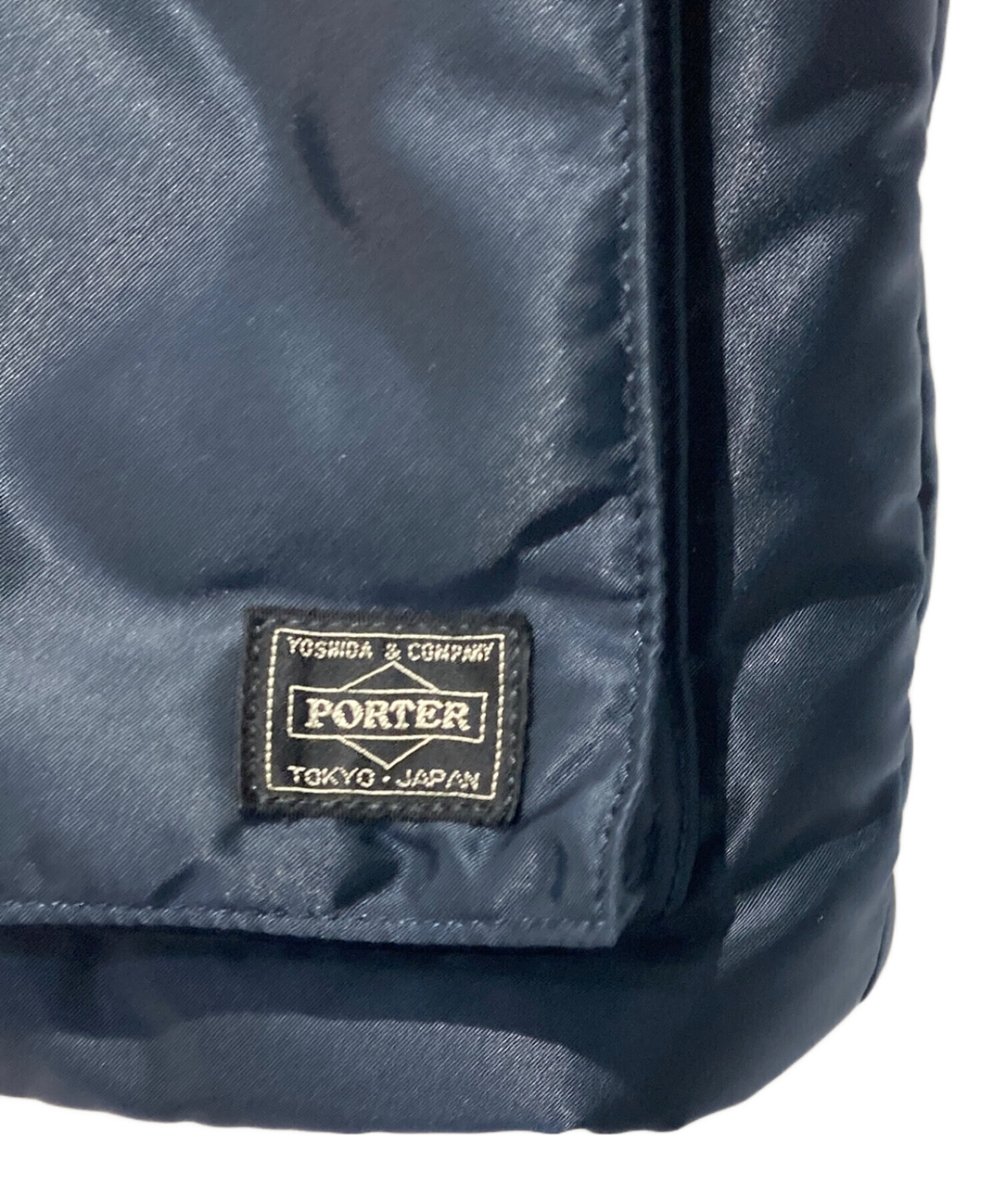 中古・古着通販】PORTER (ポーター) タンカートートバッグ ネイビー
