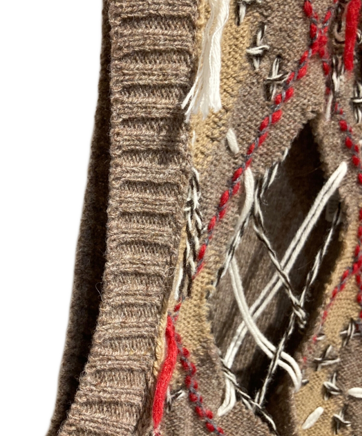 Maison Margiela メゾンマルジェラ マフラー - 茶 【古着】【中古】 中古・古着通販】MM6 Maison Margiela (エムエムシックス メゾン
