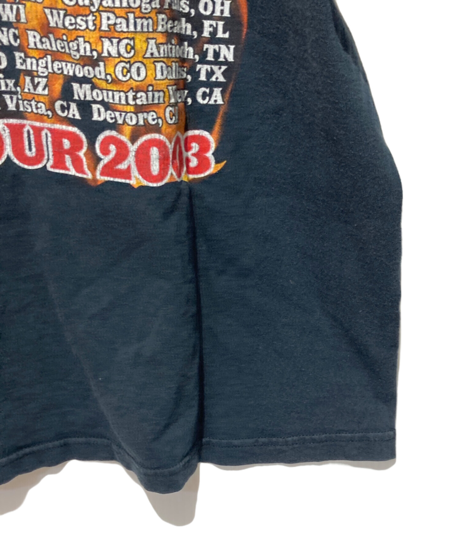 【中古】Delta 中古・古着通販】DELTA (デルタ) 00s バンドTシャツ ブラック サイズ