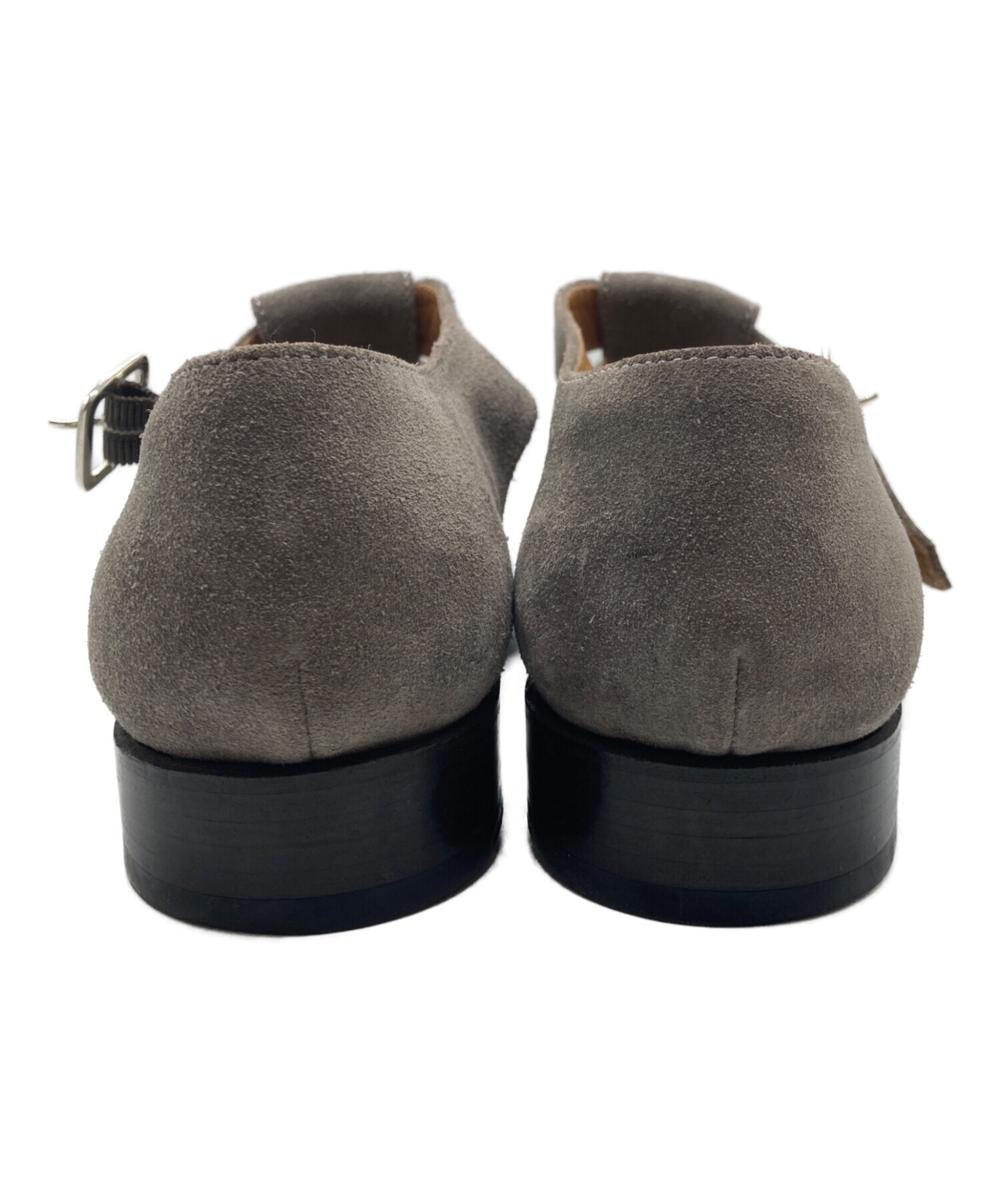 【美品・POLPETTA(ポルペッタ)】 グルカサンダル・40 1/2 中古・古着通販】POLPETTA (ポルペッタ) グルカサンダル グレー サイズ