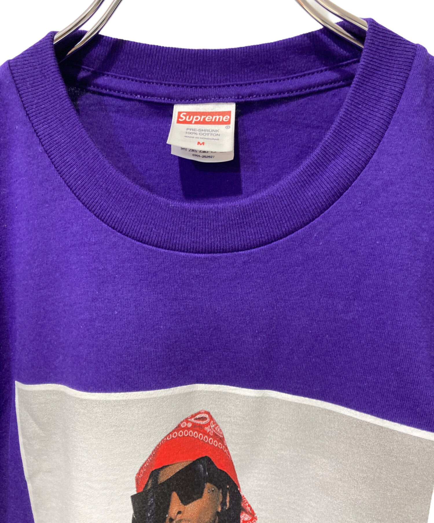 【中古】Supreme（シュプリーム）カーティMサイズ 中古・古着通販】SUPREME (シュプリーム) Playboi Carti Tee パープル