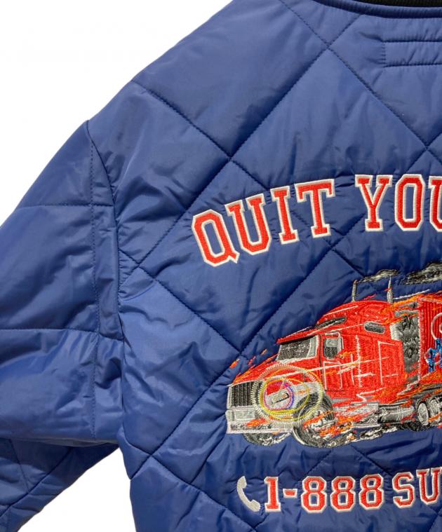 中古・古着通販】SUPREME (シュプリーム) Quit Your Job Quilted Work