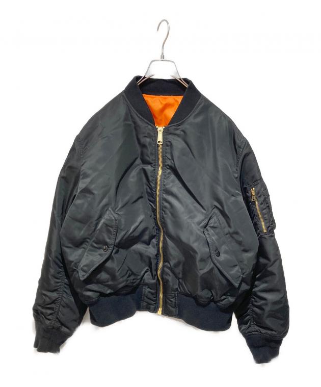 中古・古着通販】Supreme (シュプリーム) AOI Globe MA-1 ブラック