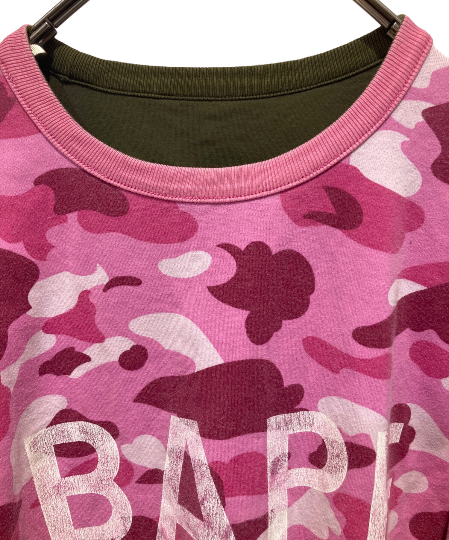 Apee by A BATHING APE スウェット　リバーシブル 中古・古着通販】A BATHING APE (アベイシングエイプ) リバーシブル